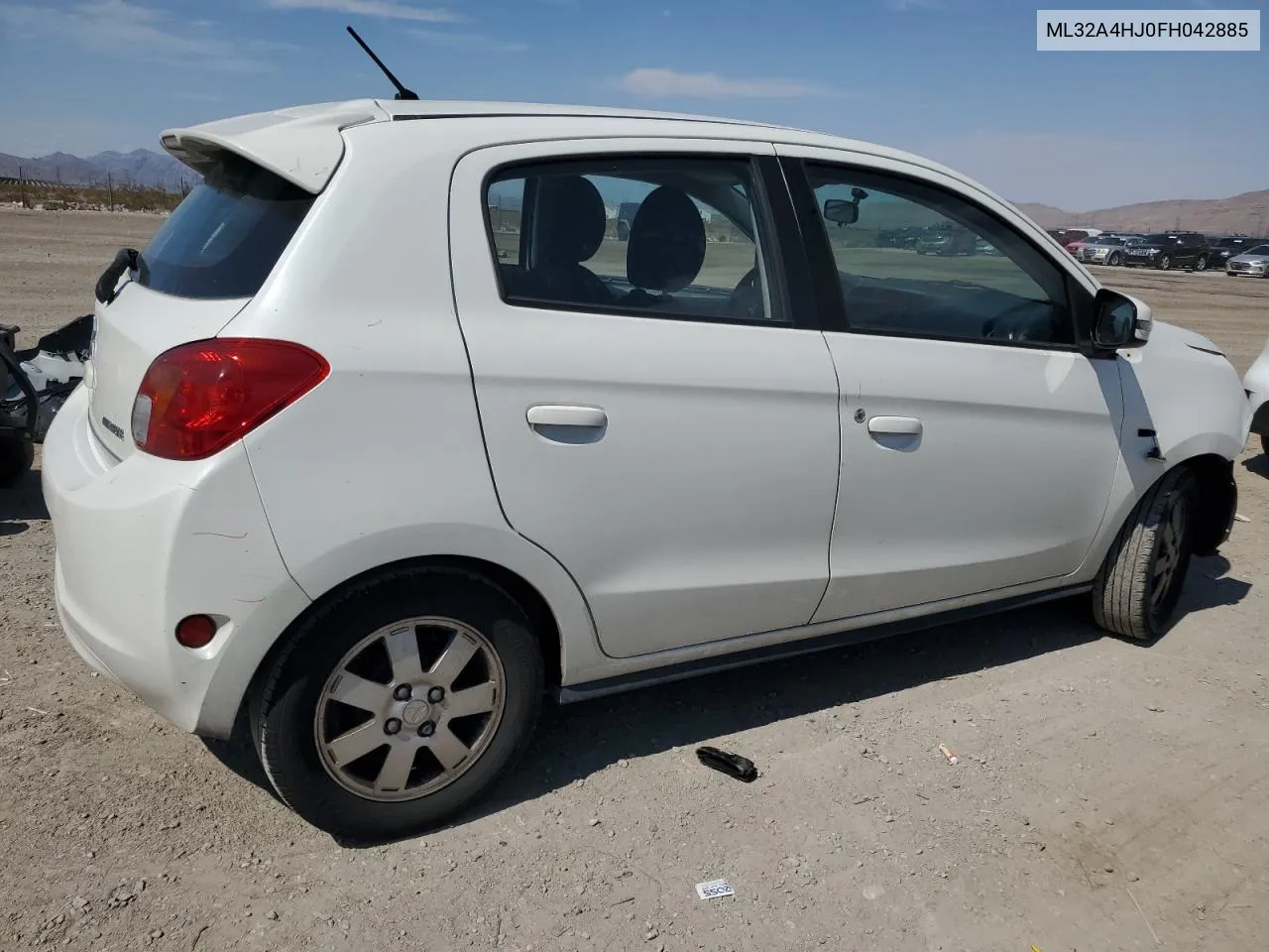 2015 Mitsubishi Mirage Es VIN: ML32A4HJ0FH042885 Lot: 64577964