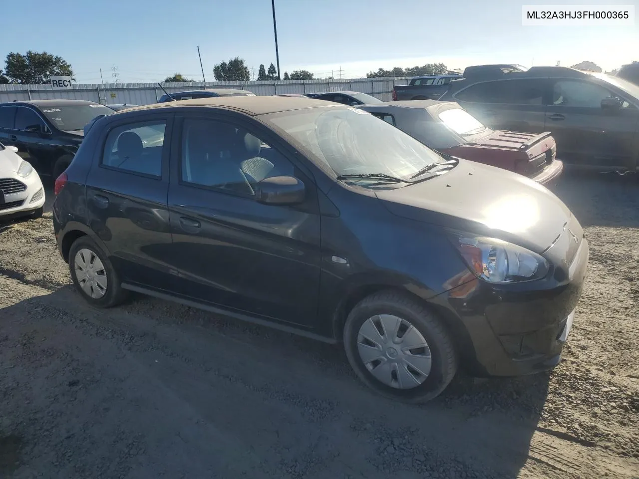 ML32A3HJ3FH000365 2015 Mitsubishi Mirage De