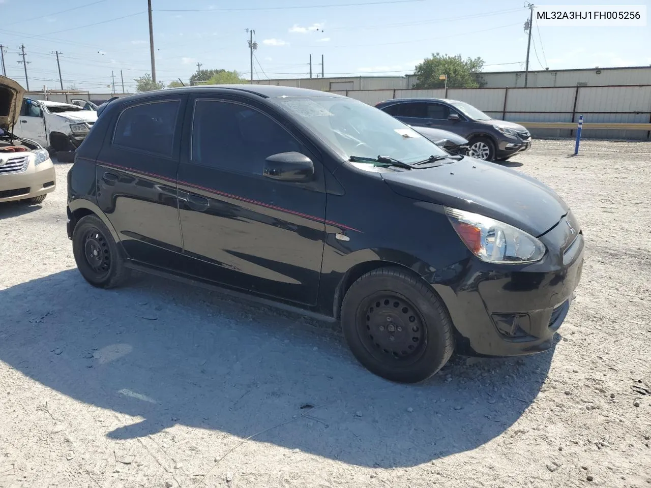 2015 Mitsubishi Mirage De VIN: ML32A3HJ1FH005256 Lot: 65318494