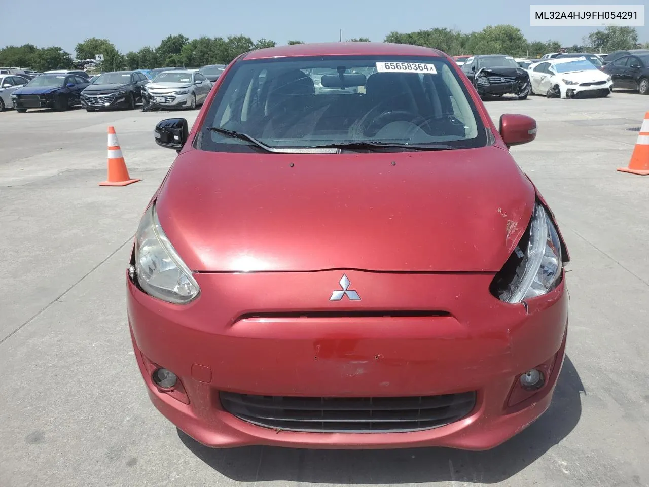 2015 Mitsubishi Mirage Es VIN: ML32A4HJ9FH054291 Lot: 65658364