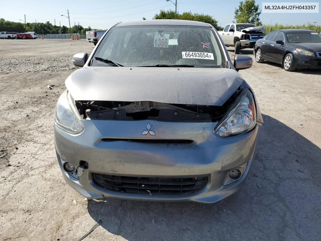 ML32A4HJ2FH043357 2015 Mitsubishi Mirage Es