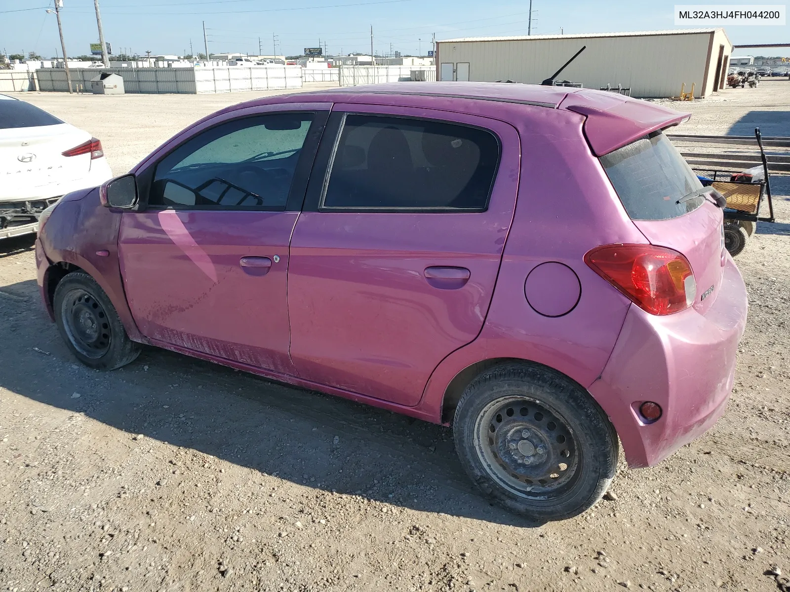 2015 Mitsubishi Mirage De VIN: ML32A3HJ4FH044200 Lot: 67844404