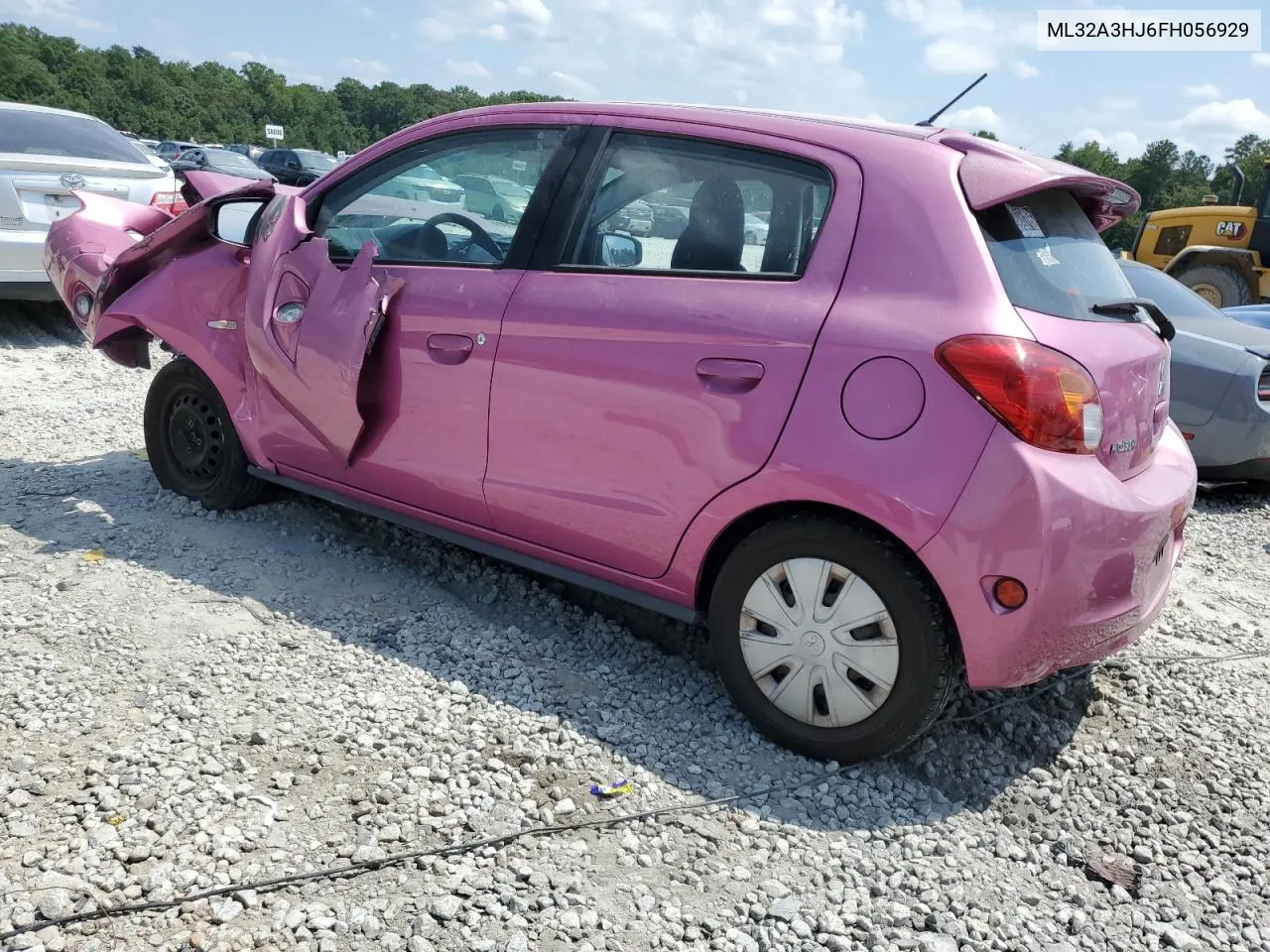 2015 Mitsubishi Mirage De VIN: ML32A3HJ6FH056929 Lot: 67961394