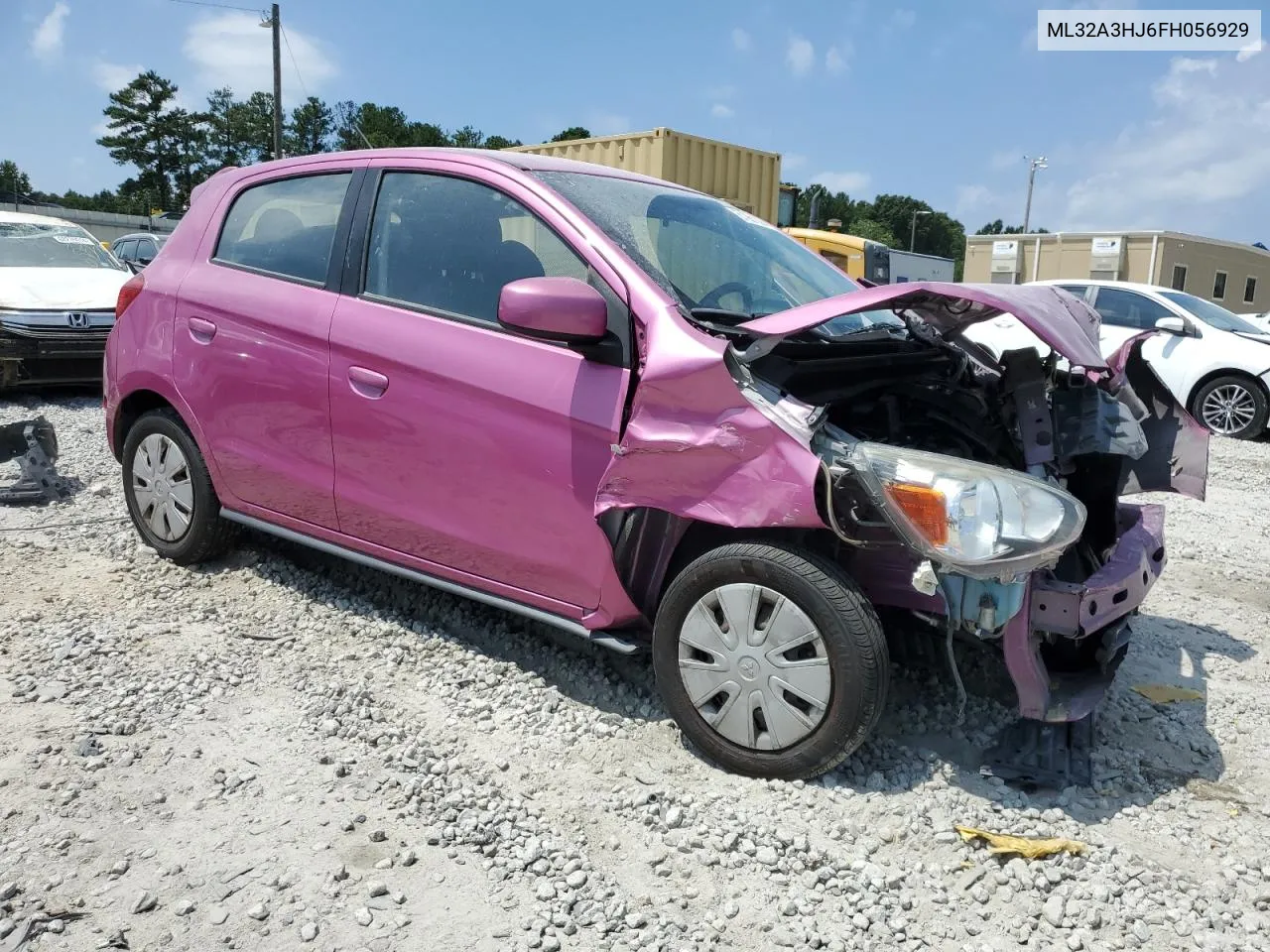 ML32A3HJ6FH056929 2015 Mitsubishi Mirage De