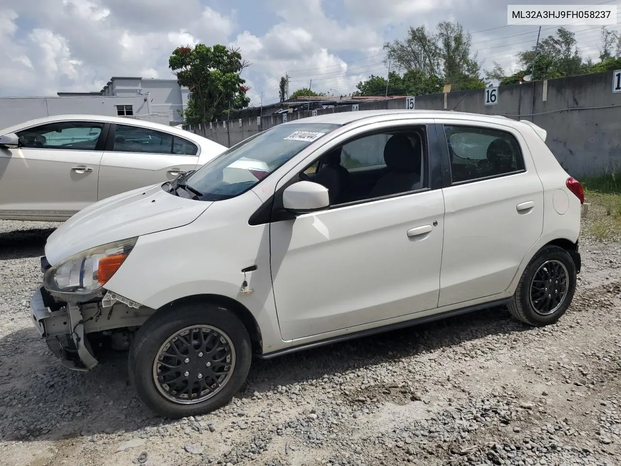 2015 Mitsubishi Mirage De VIN: ML32A3HJ9FH058237 Lot: 68140244