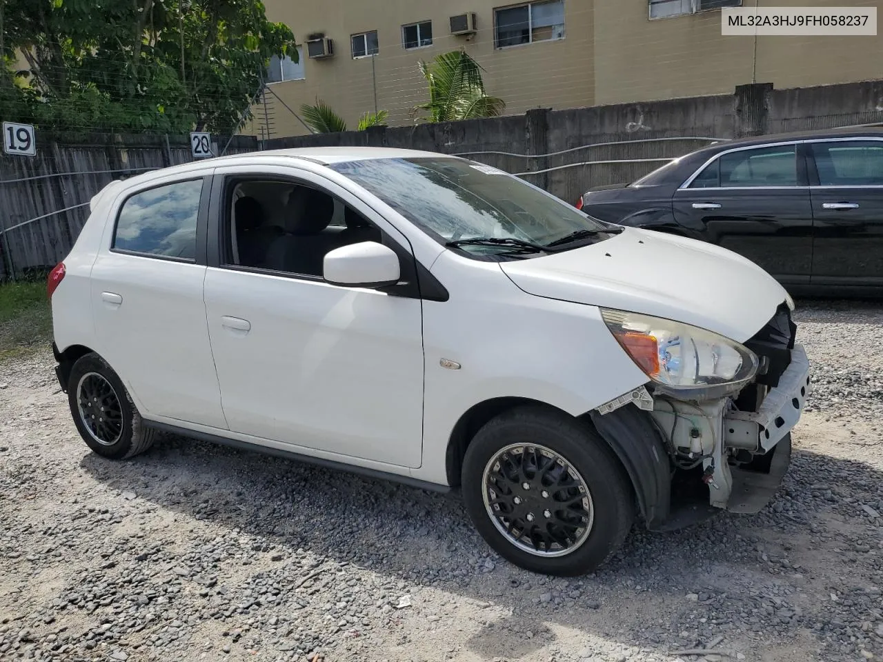 2015 Mitsubishi Mirage De VIN: ML32A3HJ9FH058237 Lot: 68140244