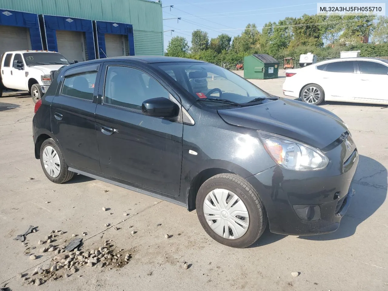 2015 Mitsubishi Mirage De VIN: ML32A3HJ5FH055710 Lot: 69298804