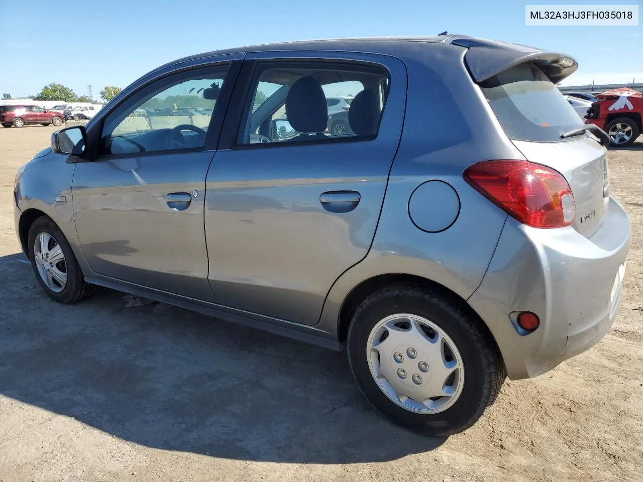 2015 Mitsubishi Mirage De VIN: ML32A3HJ3FH035018 Lot: 70017374