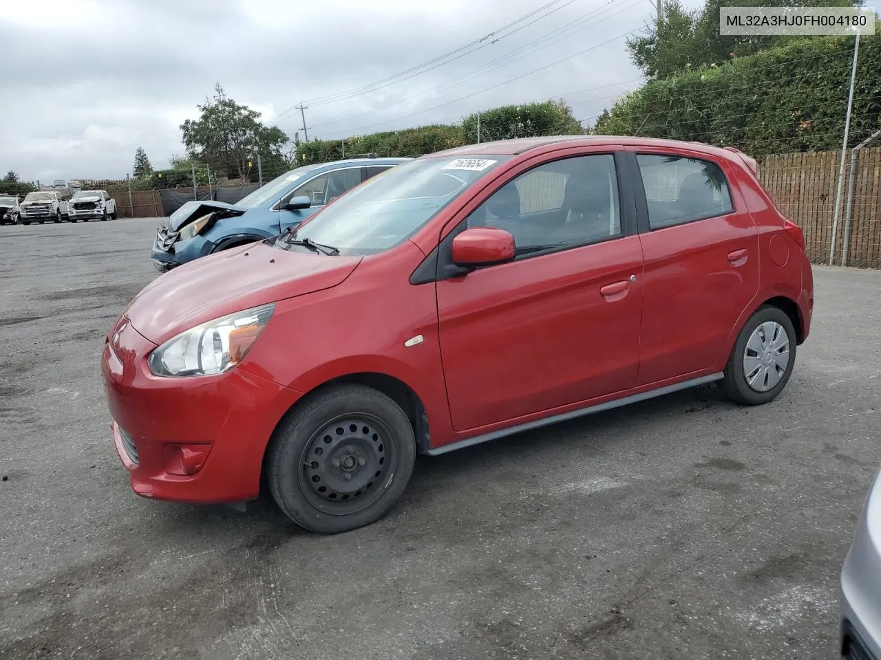 ML32A3HJ0FH004180 2015 Mitsubishi Mirage De