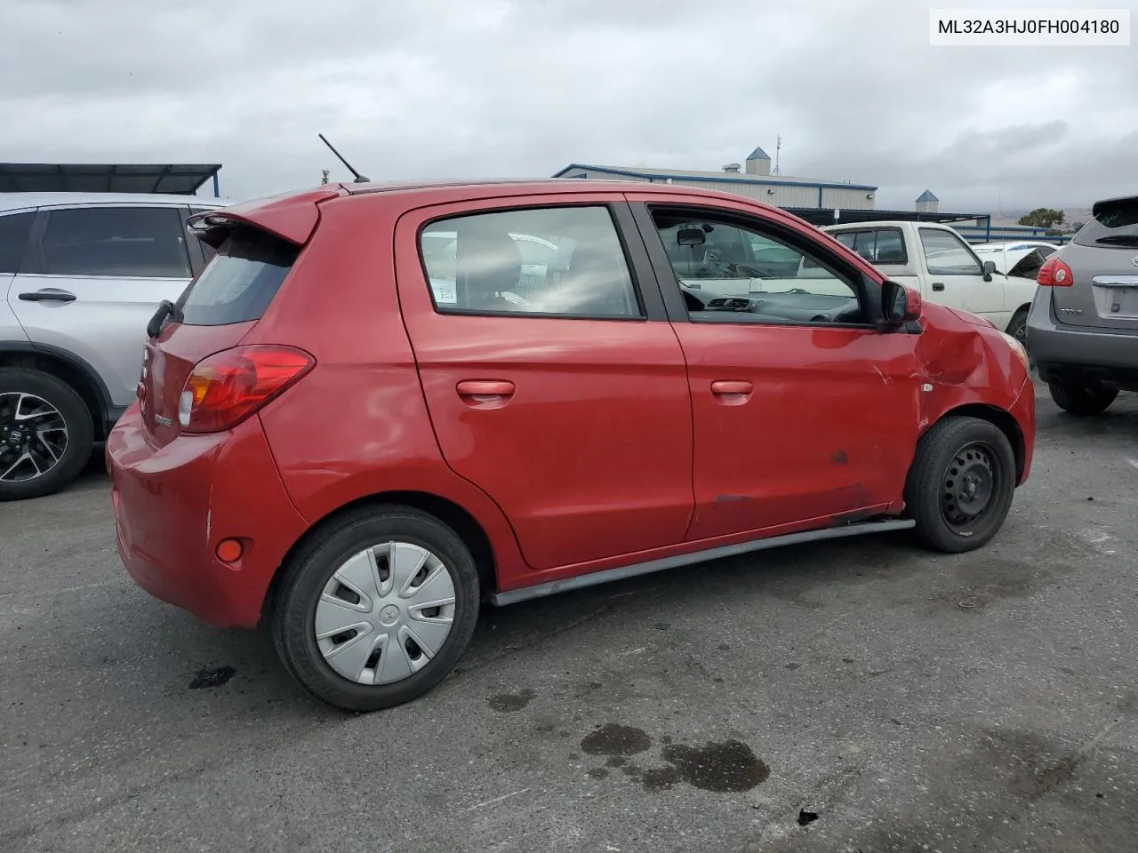 2015 Mitsubishi Mirage De VIN: ML32A3HJ0FH004180 Lot: 71626654