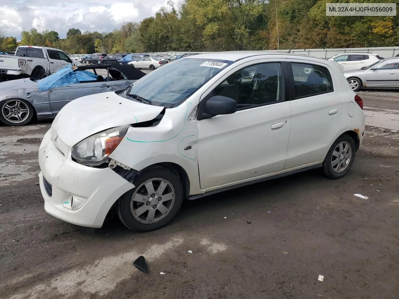 ML32A4HJ0FH056009 2015 Mitsubishi Mirage Es