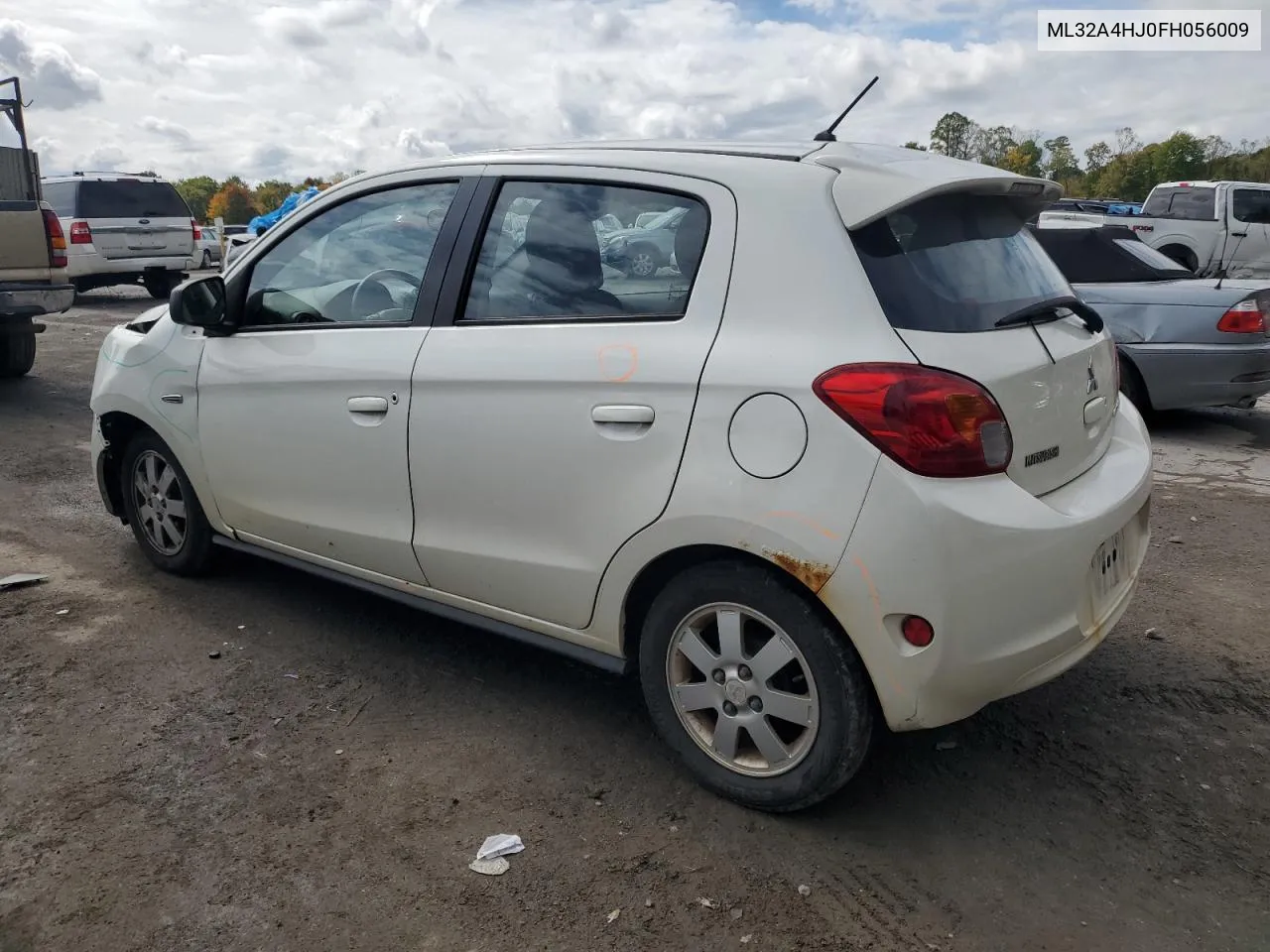 ML32A4HJ0FH056009 2015 Mitsubishi Mirage Es