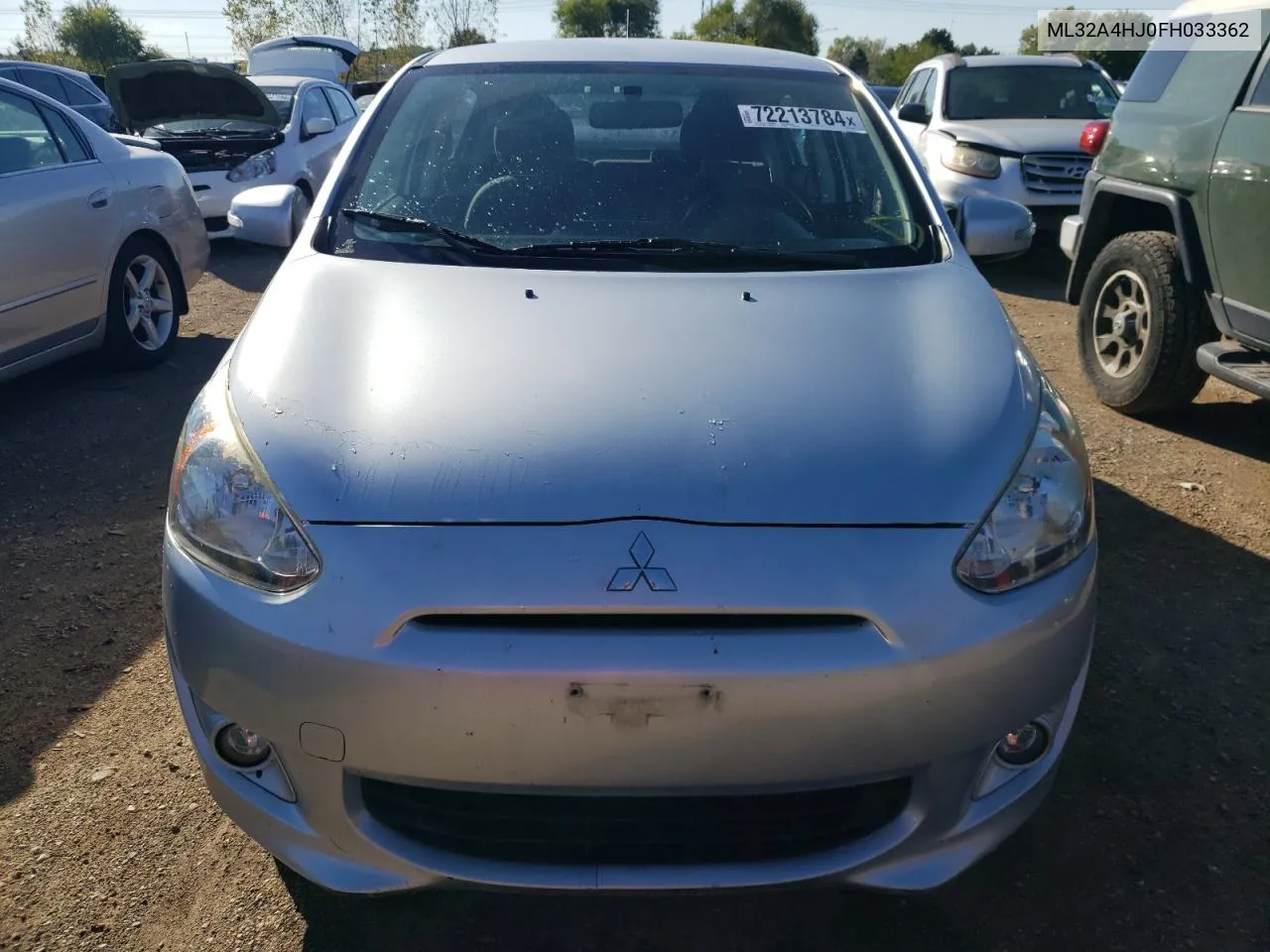 ML32A4HJ0FH033362 2015 Mitsubishi Mirage Es