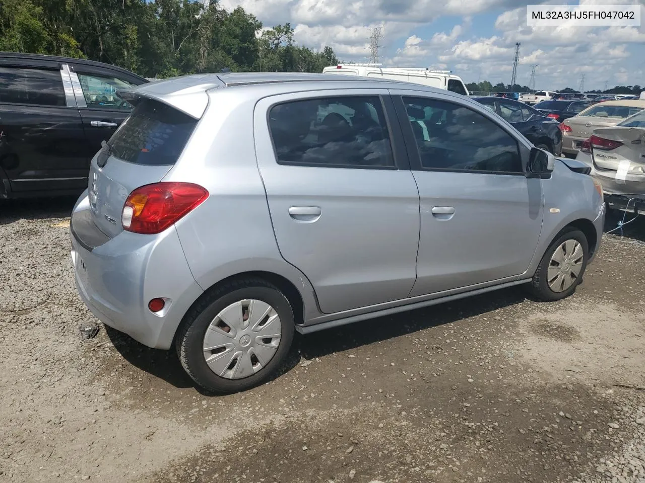 2015 Mitsubishi Mirage De VIN: ML32A3HJ5FH047042 Lot: 72441634