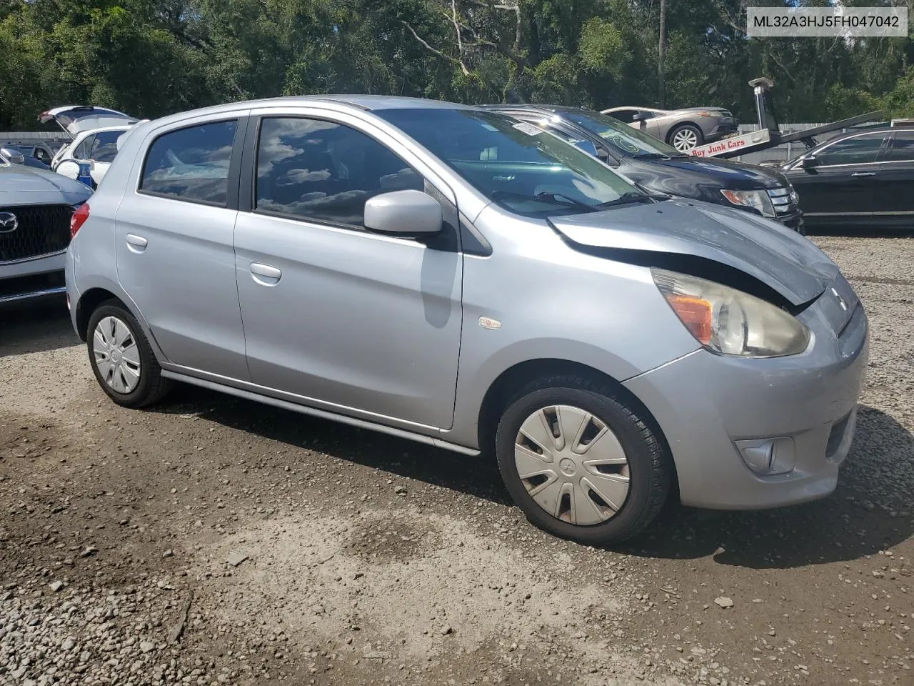 2015 Mitsubishi Mirage De VIN: ML32A3HJ5FH047042 Lot: 72441634