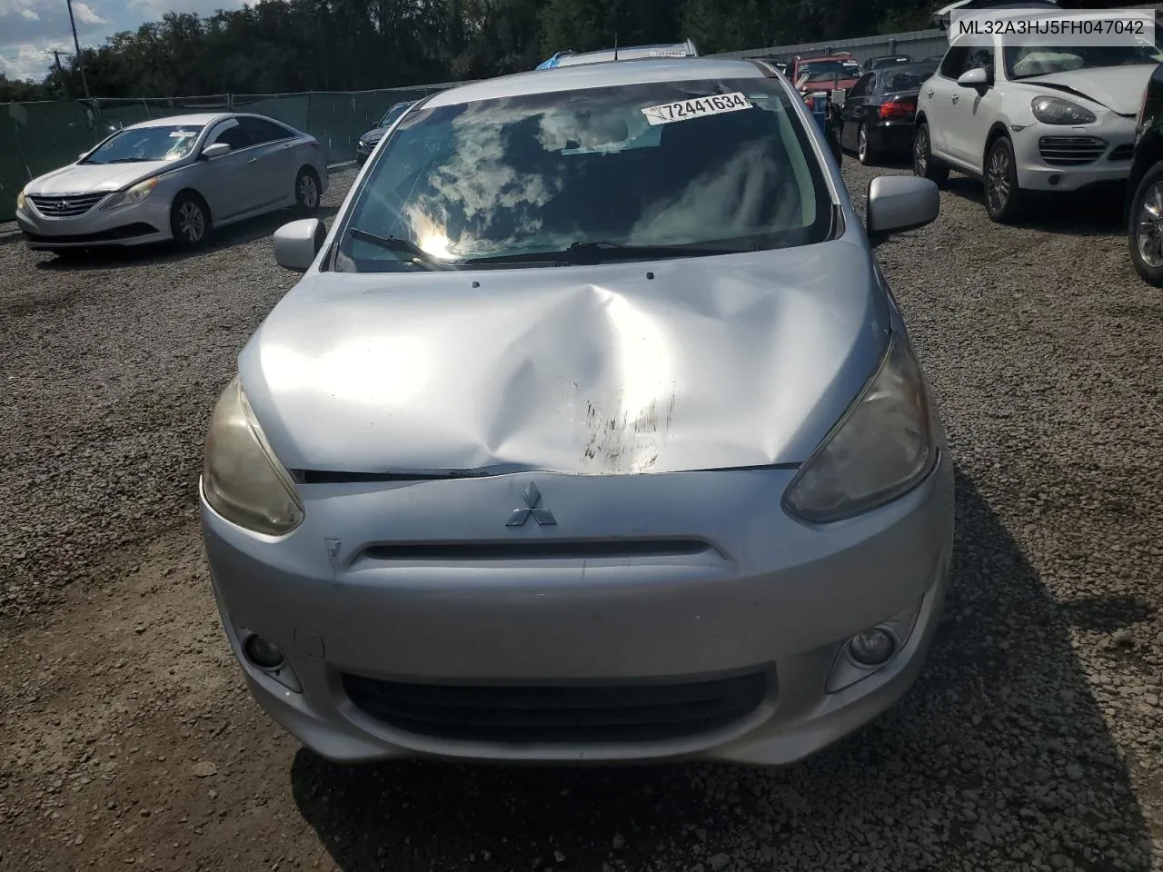 2015 Mitsubishi Mirage De VIN: ML32A3HJ5FH047042 Lot: 72441634