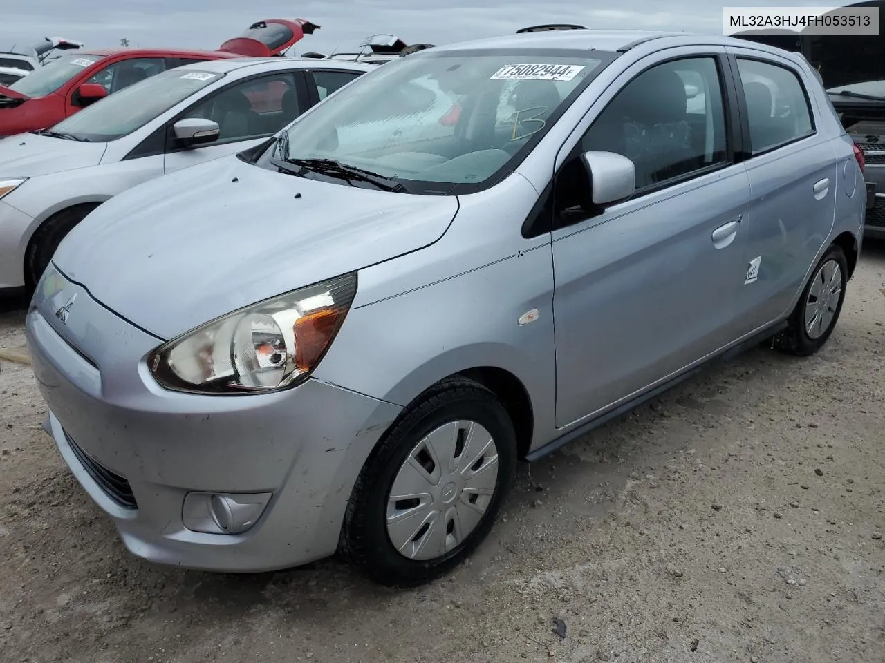 2015 Mitsubishi Mirage De VIN: ML32A3HJ4FH053513 Lot: 75082944