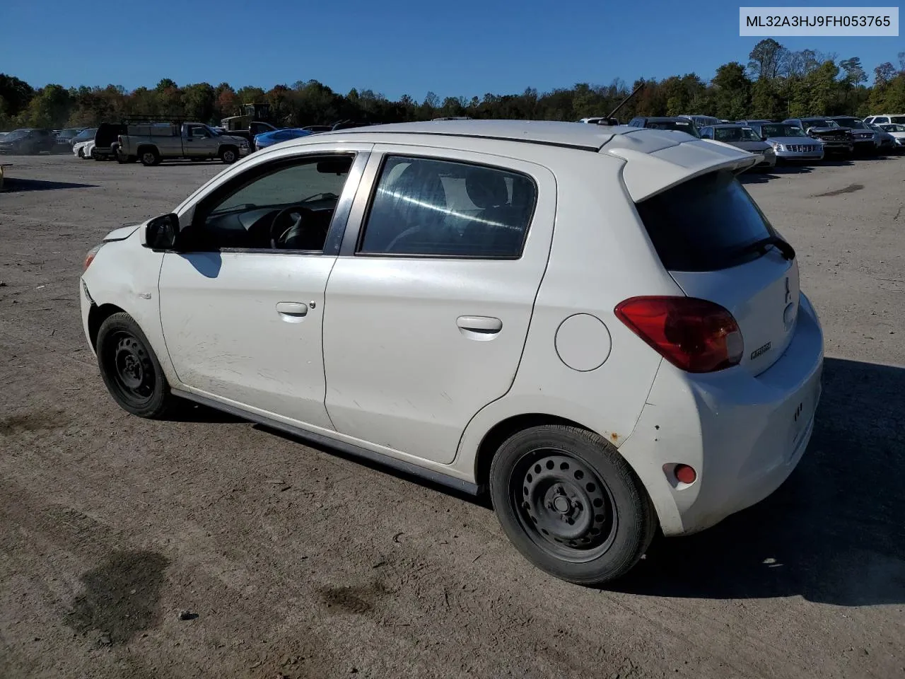 2015 Mitsubishi Mirage De VIN: ML32A3HJ9FH053765 Lot: 75192144