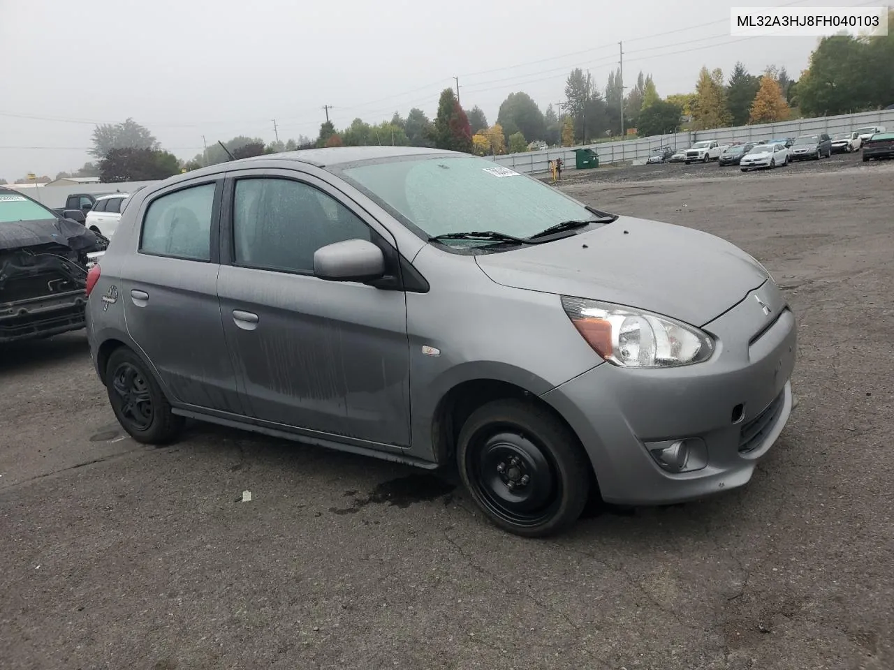 2015 Mitsubishi Mirage De VIN: ML32A3HJ8FH040103 Lot: 75634474