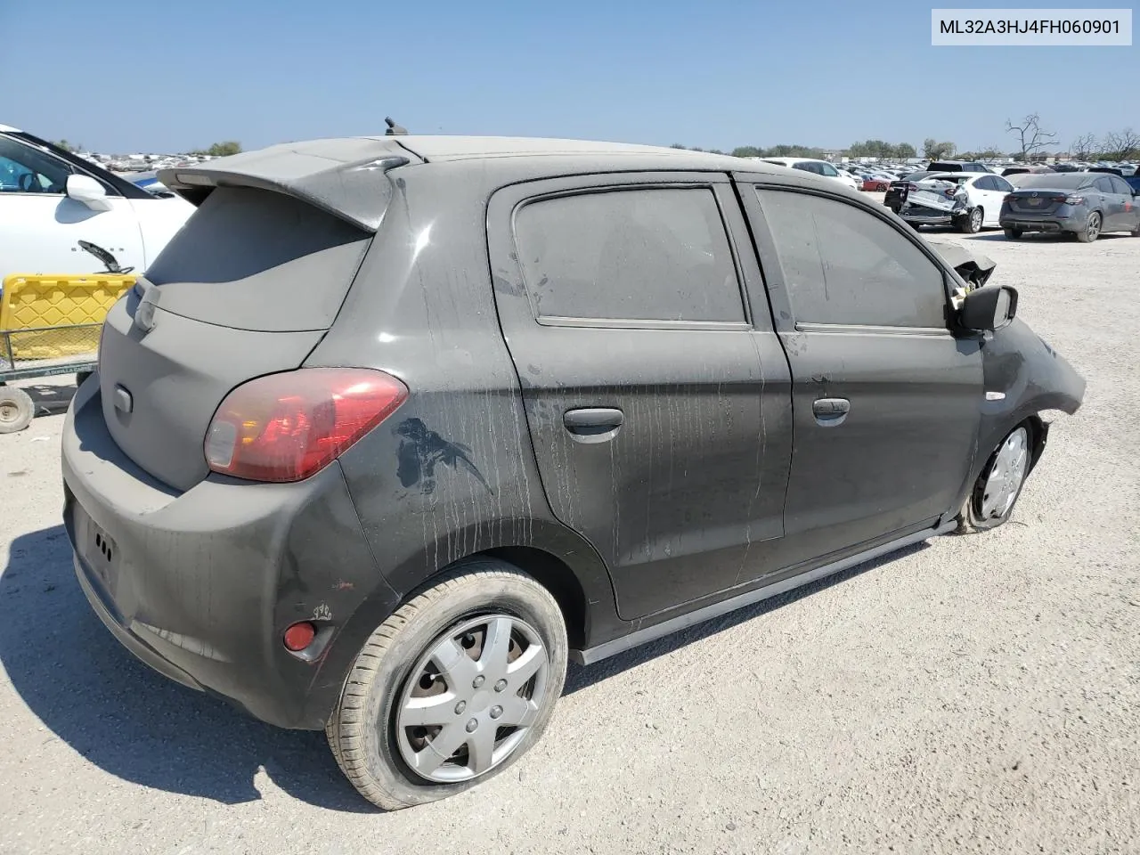 2015 Mitsubishi Mirage De VIN: ML32A3HJ4FH060901 Lot: 76131884