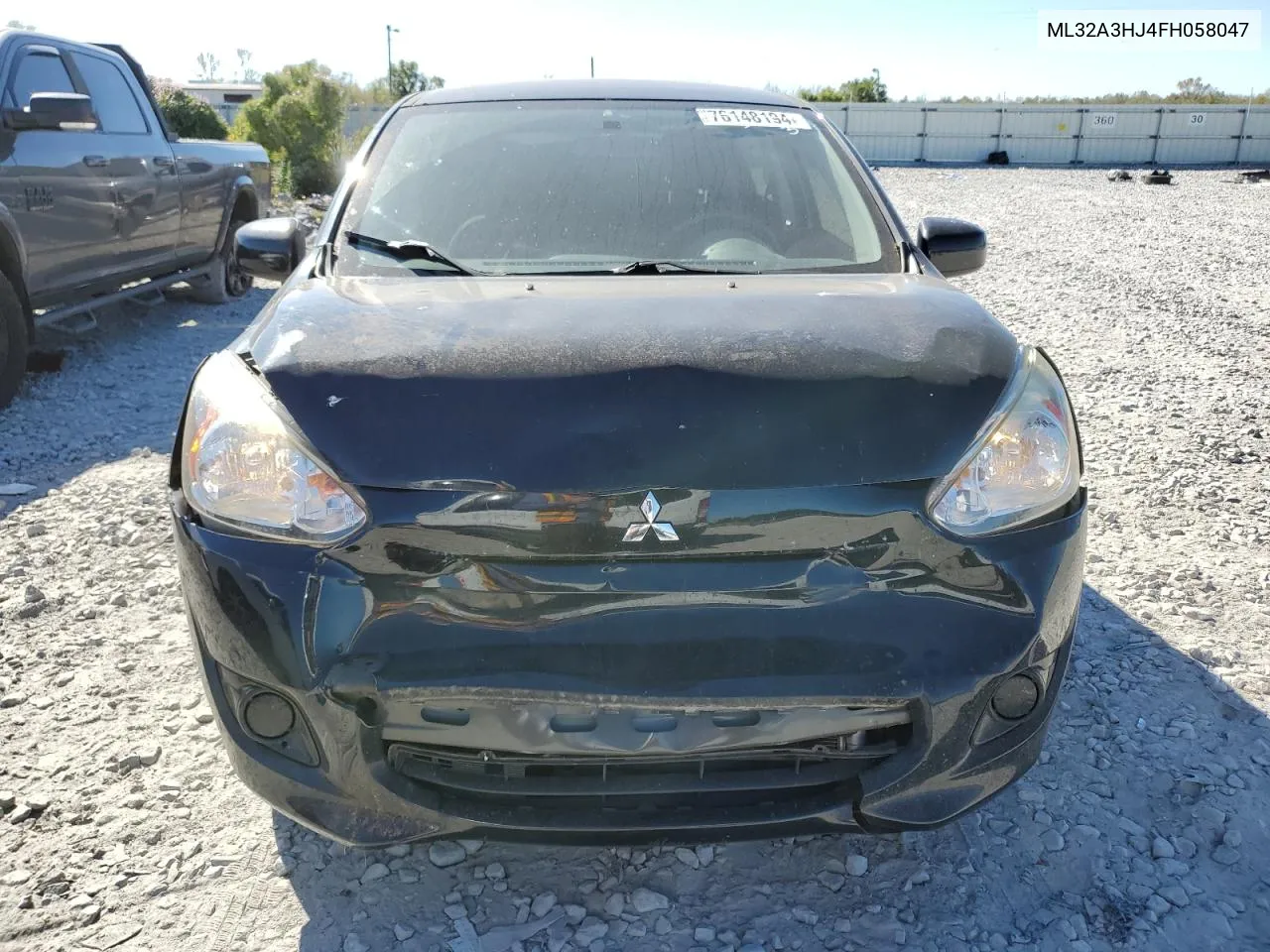 2015 Mitsubishi Mirage De VIN: ML32A3HJ4FH058047 Lot: 76148194