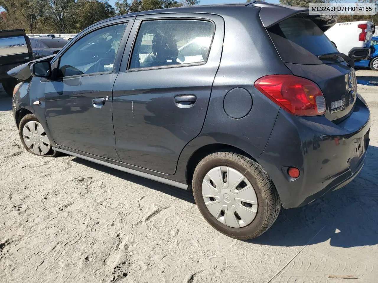 2015 Mitsubishi Mirage De VIN: ML32A3HJ7FH014155 Lot: 77429434