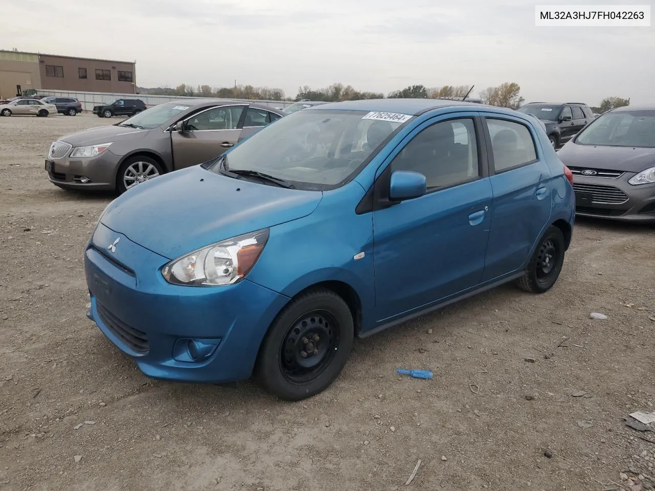 2015 Mitsubishi Mirage De VIN: ML32A3HJ7FH042263 Lot: 77625464