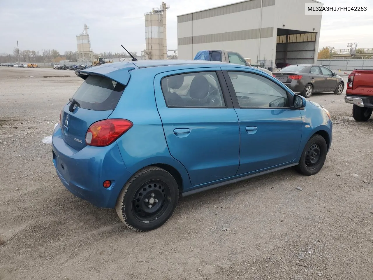 2015 Mitsubishi Mirage De VIN: ML32A3HJ7FH042263 Lot: 77625464