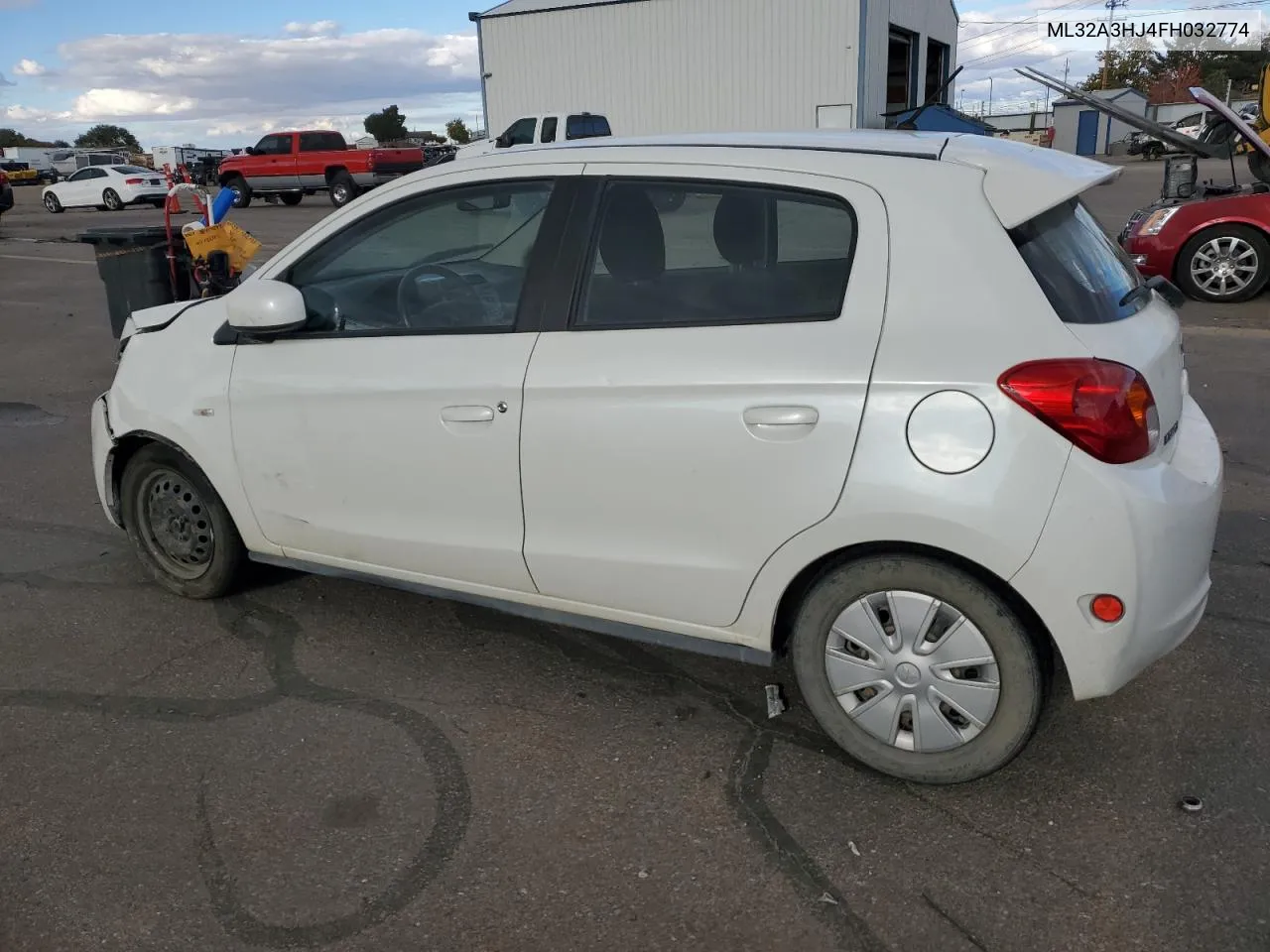 2015 Mitsubishi Mirage De VIN: ML32A3HJ4FH032774 Lot: 78414644