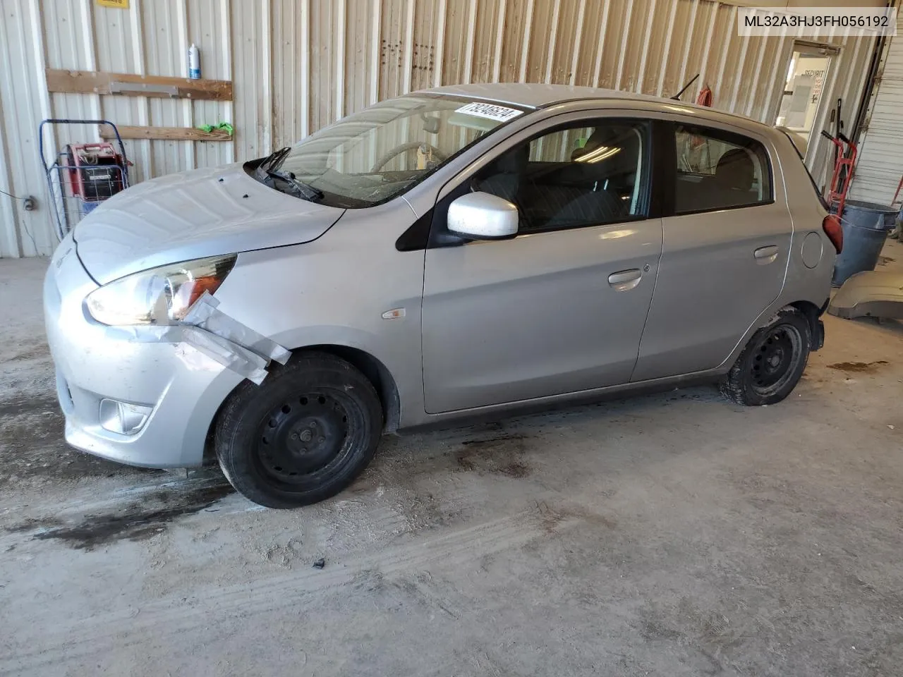 2015 Mitsubishi Mirage De VIN: ML32A3HJ3FH056192 Lot: 79246624