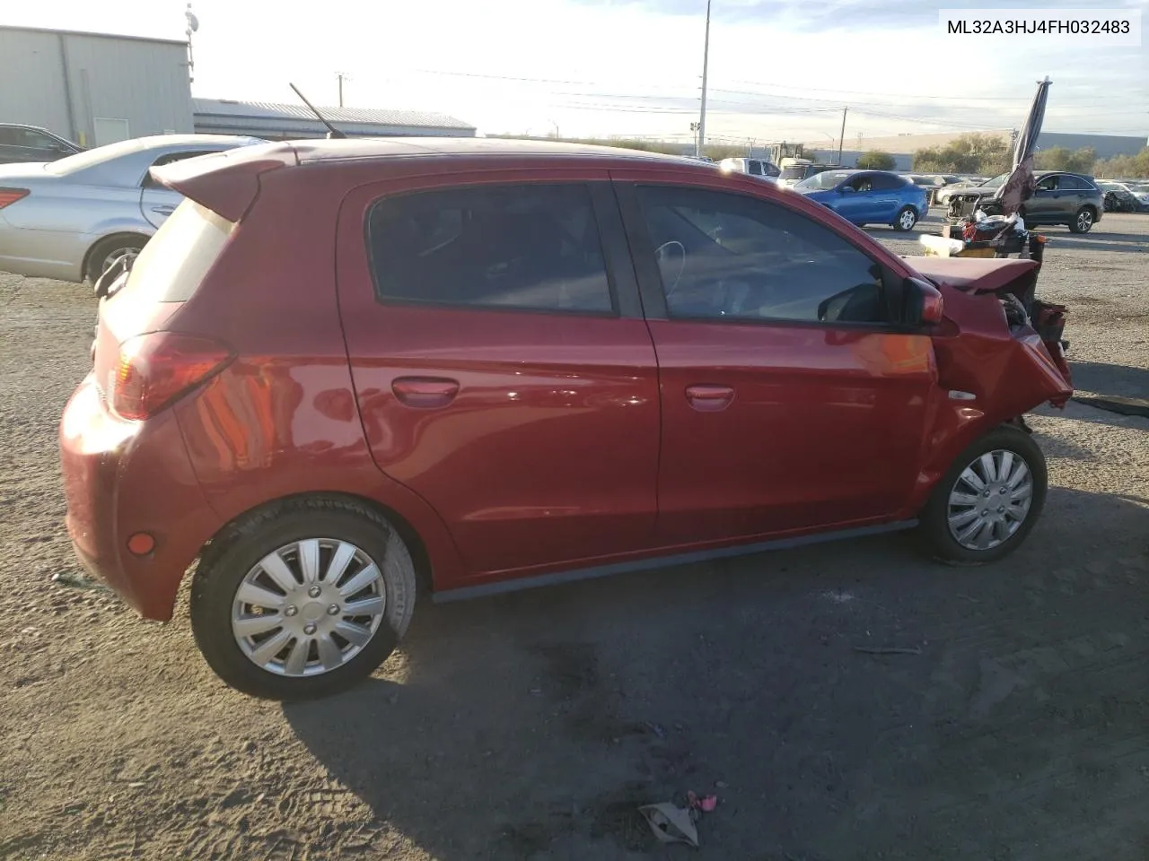 2015 Mitsubishi Mirage De VIN: ML32A3HJ4FH032483 Lot: 79513844