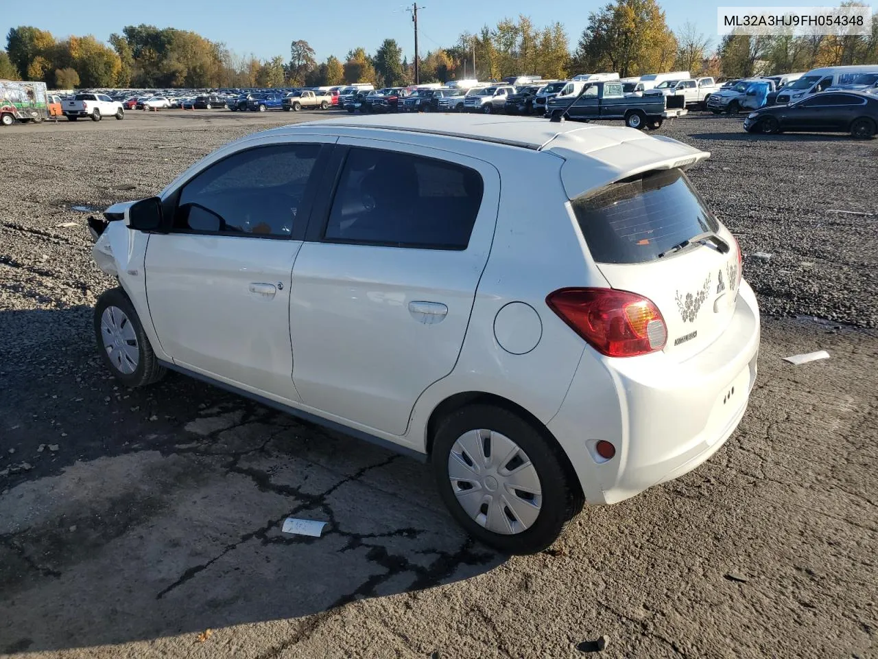 2015 Mitsubishi Mirage De VIN: ML32A3HJ9FH054348 Lot: 79517874