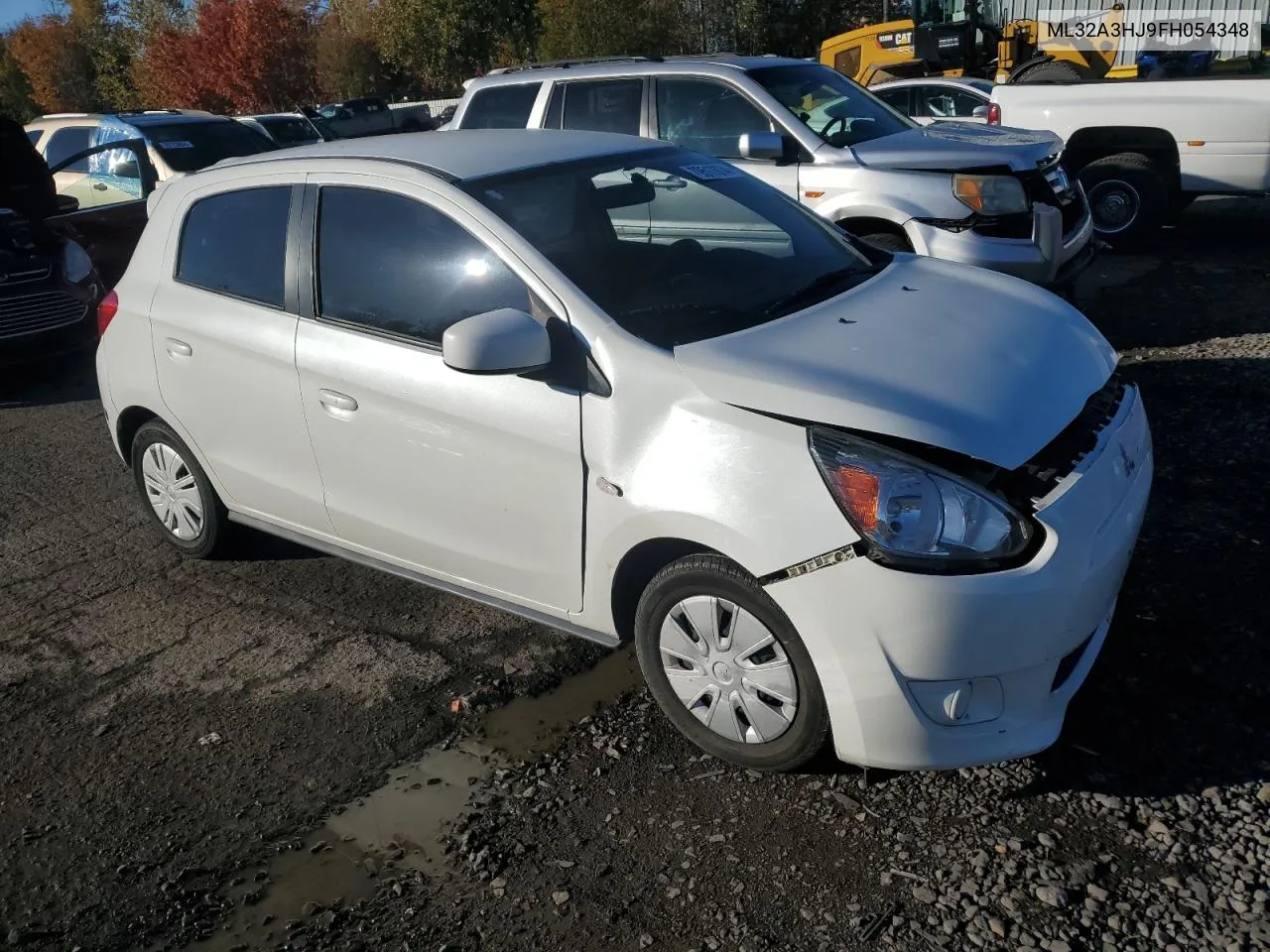 2015 Mitsubishi Mirage De VIN: ML32A3HJ9FH054348 Lot: 79517874