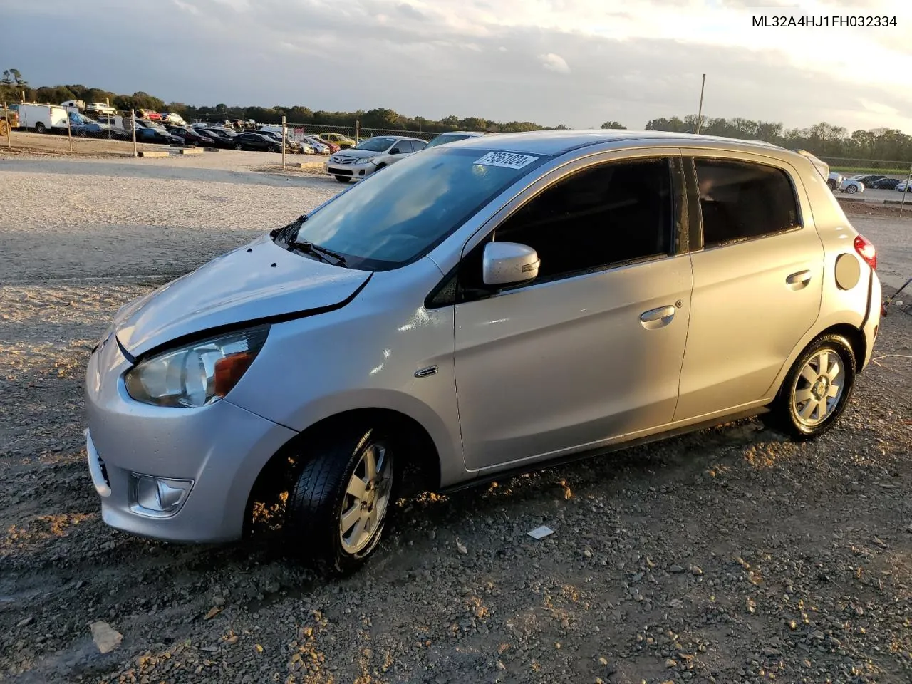 2015 Mitsubishi Mirage Es VIN: ML32A4HJ1FH032334 Lot: 79561024