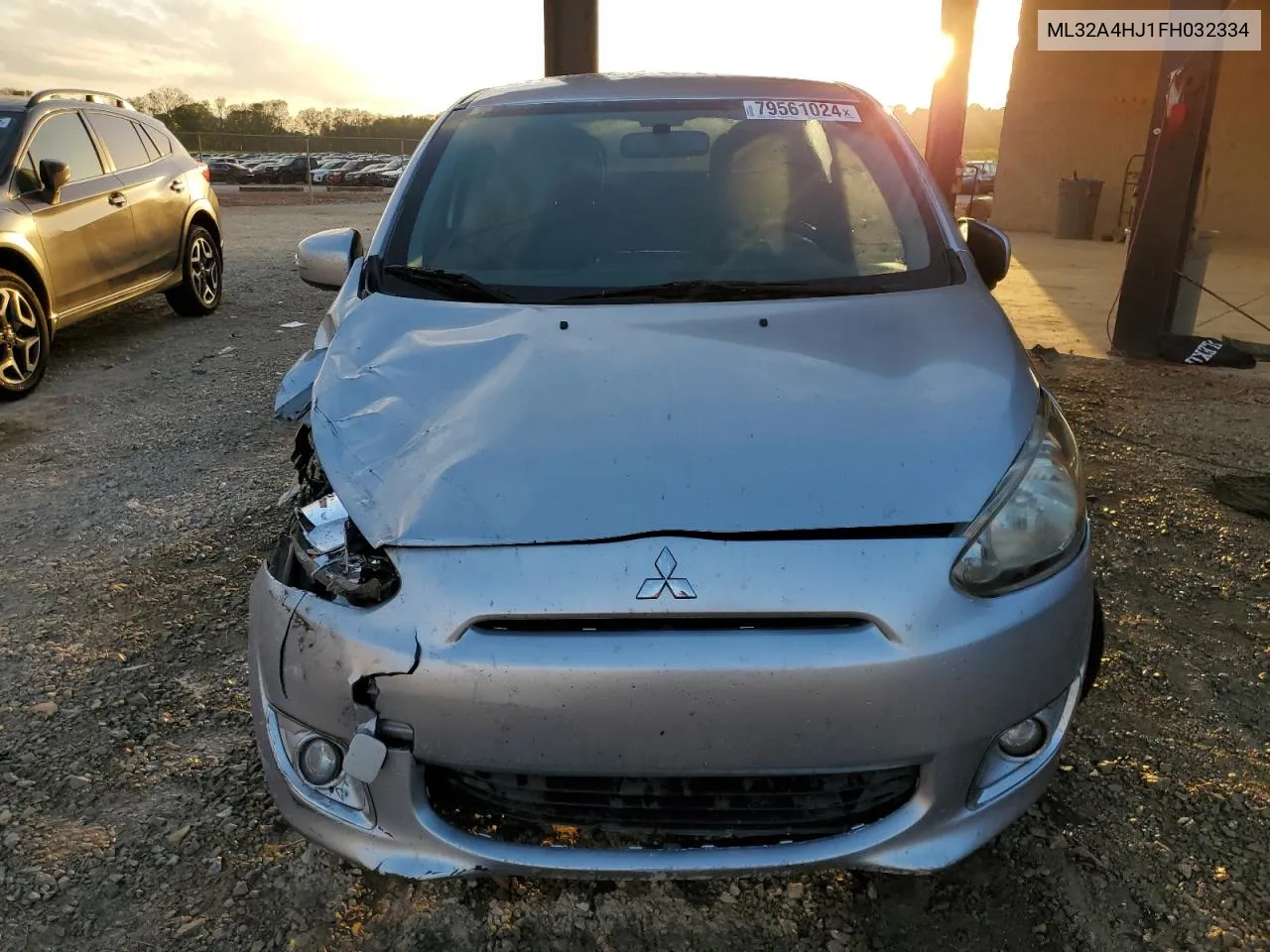 2015 Mitsubishi Mirage Es VIN: ML32A4HJ1FH032334 Lot: 79561024