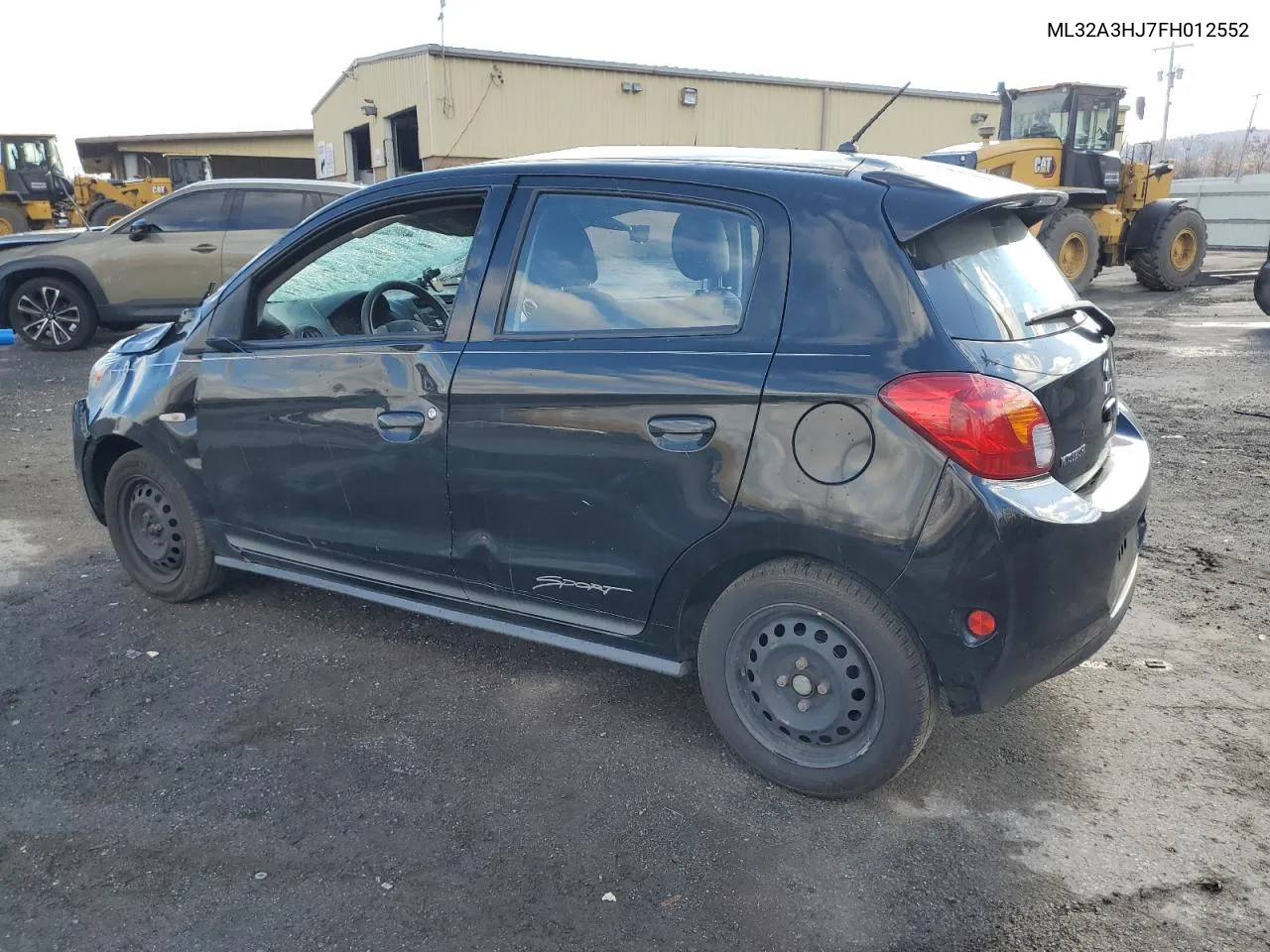 2015 Mitsubishi Mirage De VIN: ML32A3HJ7FH012552 Lot: 79821234