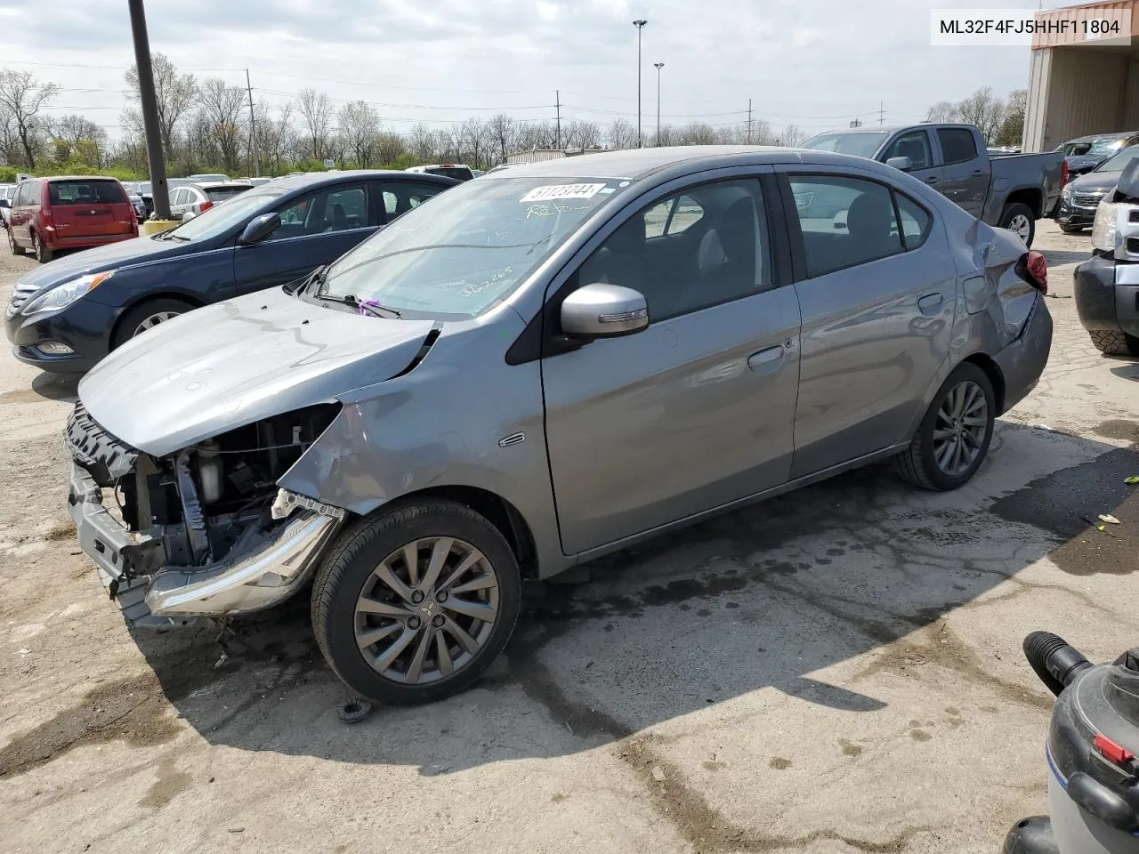 ML32F4FJ5HHF11804 2017 Mitsubishi Mirage G4 Se