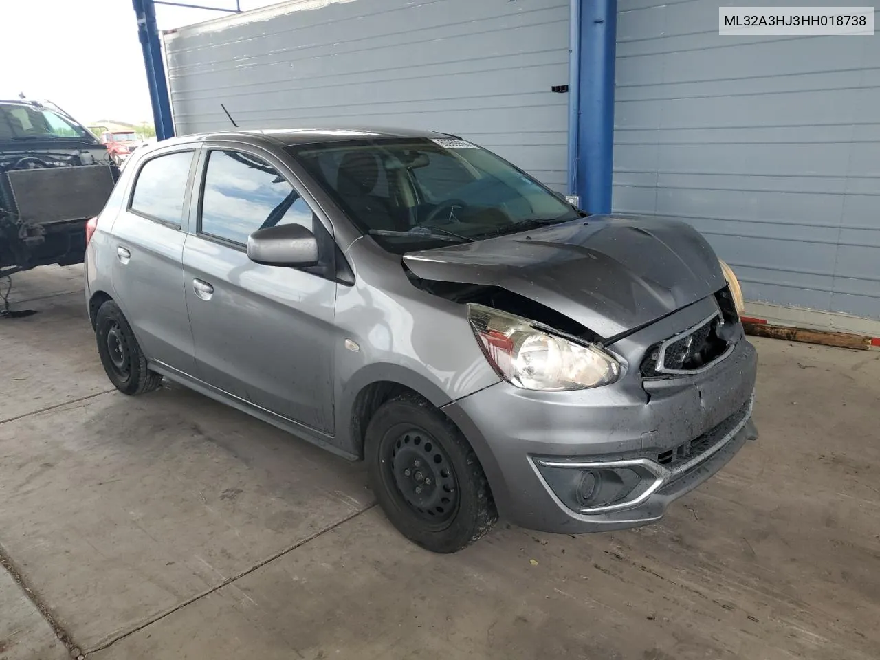 2017 Mitsubishi Mirage Es VIN: ML32A3HJ3HH018738 Lot: 60969964