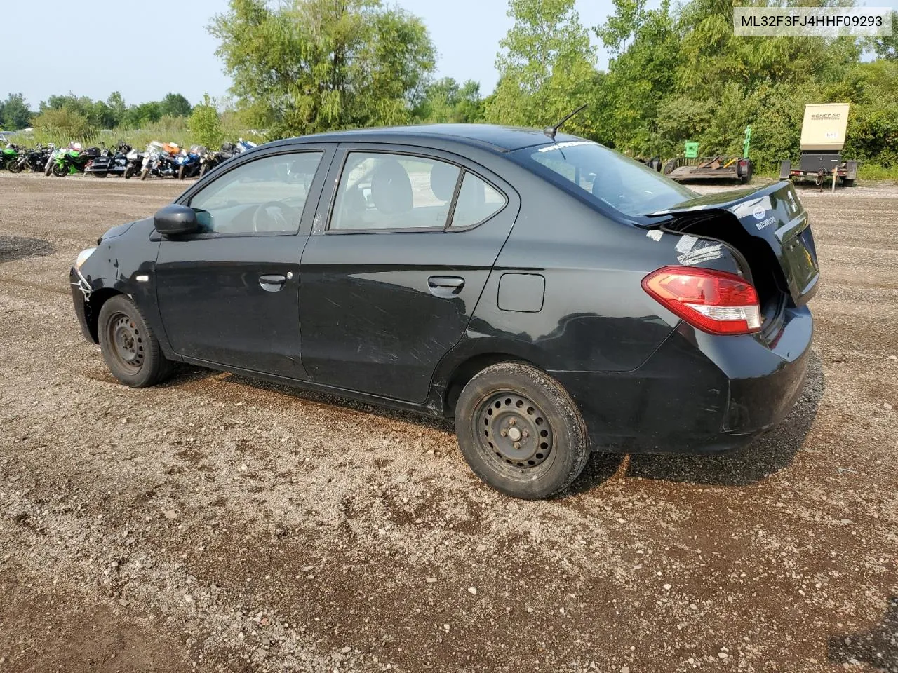 2017 Mitsubishi Mirage G4 Es VIN: ML32F3FJ4HHF09293 Lot: 64279414