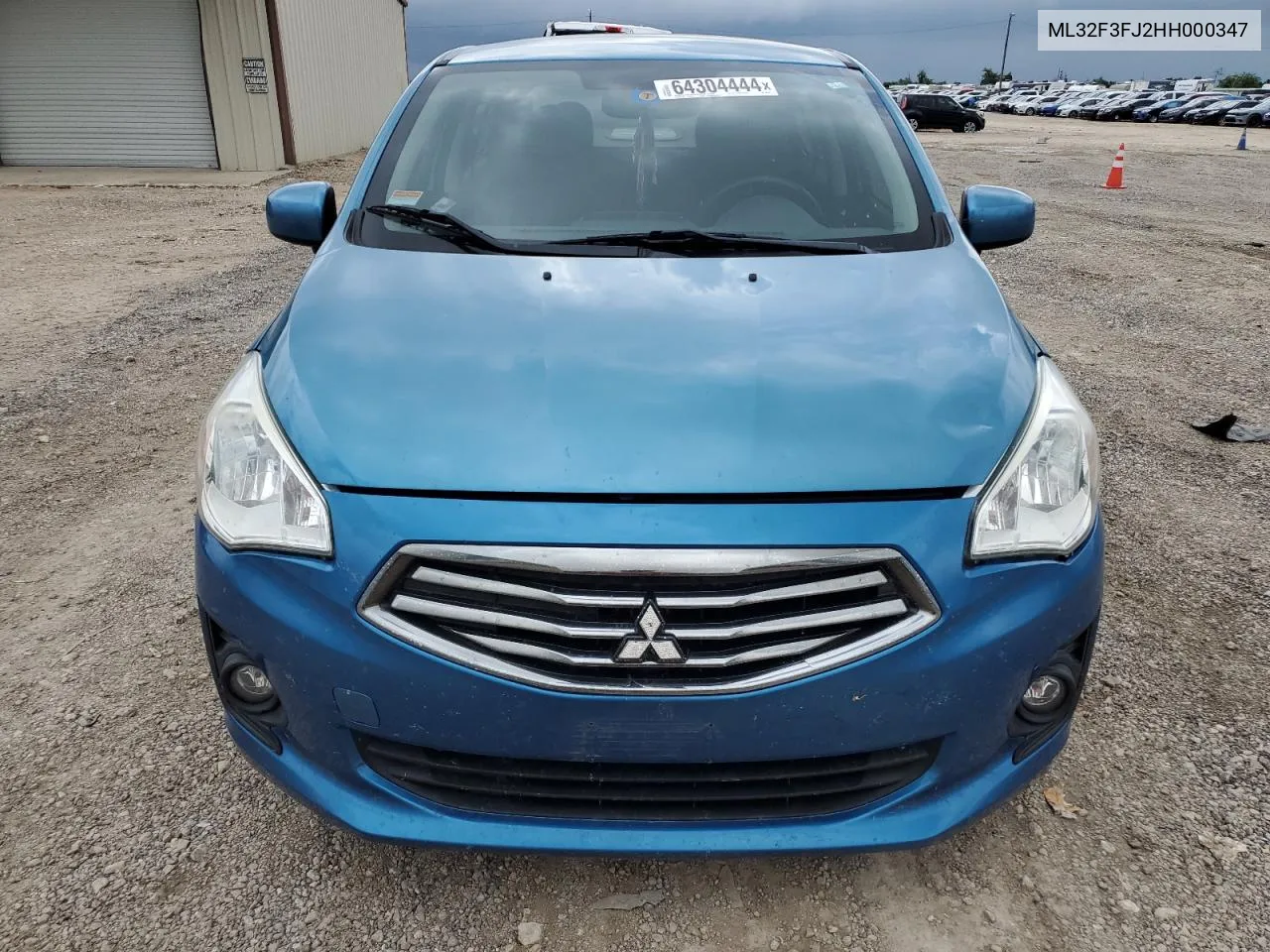 2017 Mitsubishi Mirage G4 Es VIN: ML32F3FJ2HH000347 Lot: 64304444