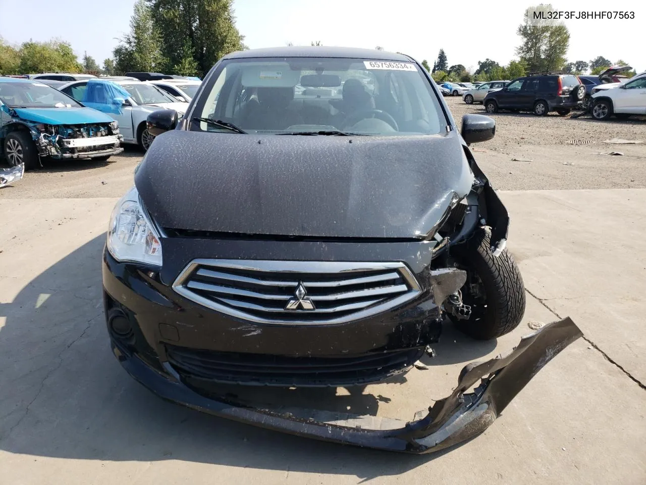 ML32F3FJ8HHF07563 2017 Mitsubishi Mirage G4 Es