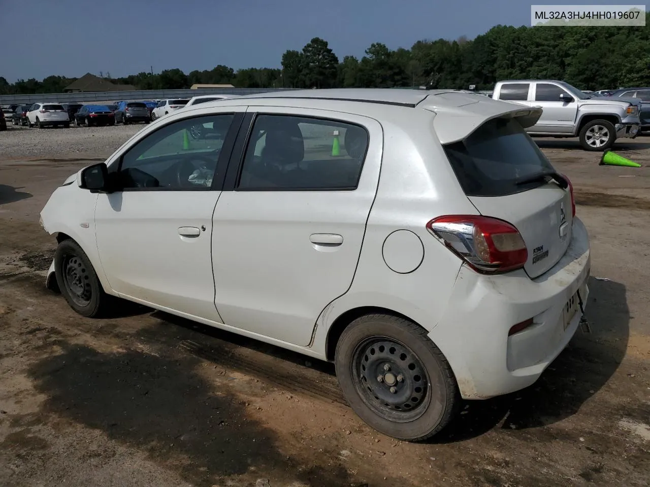 2017 Mitsubishi Mirage Es VIN: ML32A3HJ4HH019607 Lot: 66034154