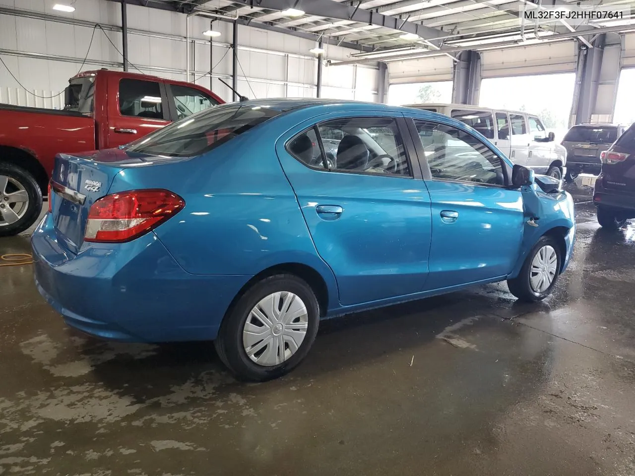 2017 Mitsubishi Mirage G4 Es VIN: ML32F3FJ2HHF07641 Lot: 71619224