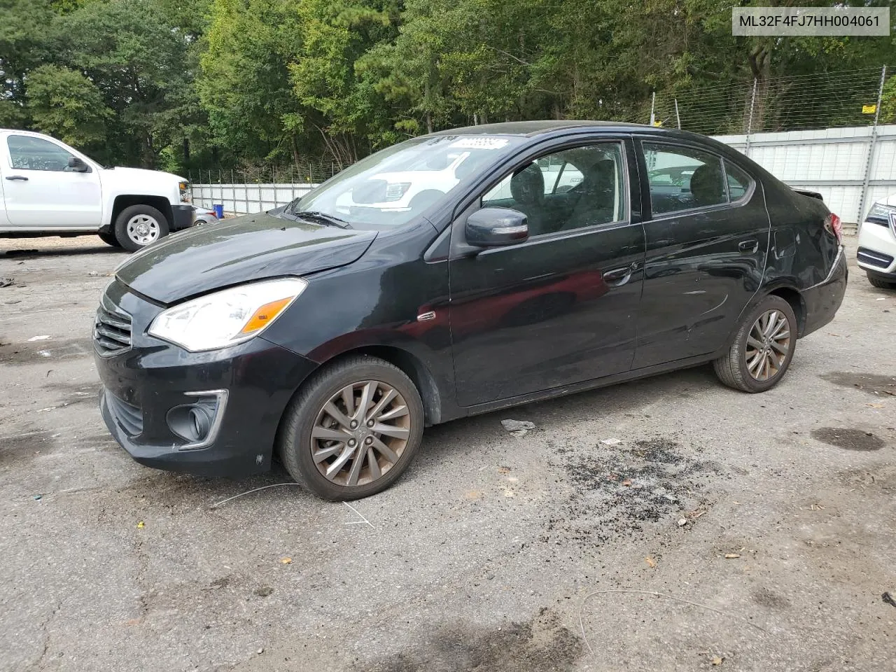 2017 Mitsubishi Mirage G4 Se VIN: ML32F4FJ7HH004061 Lot: 72039664