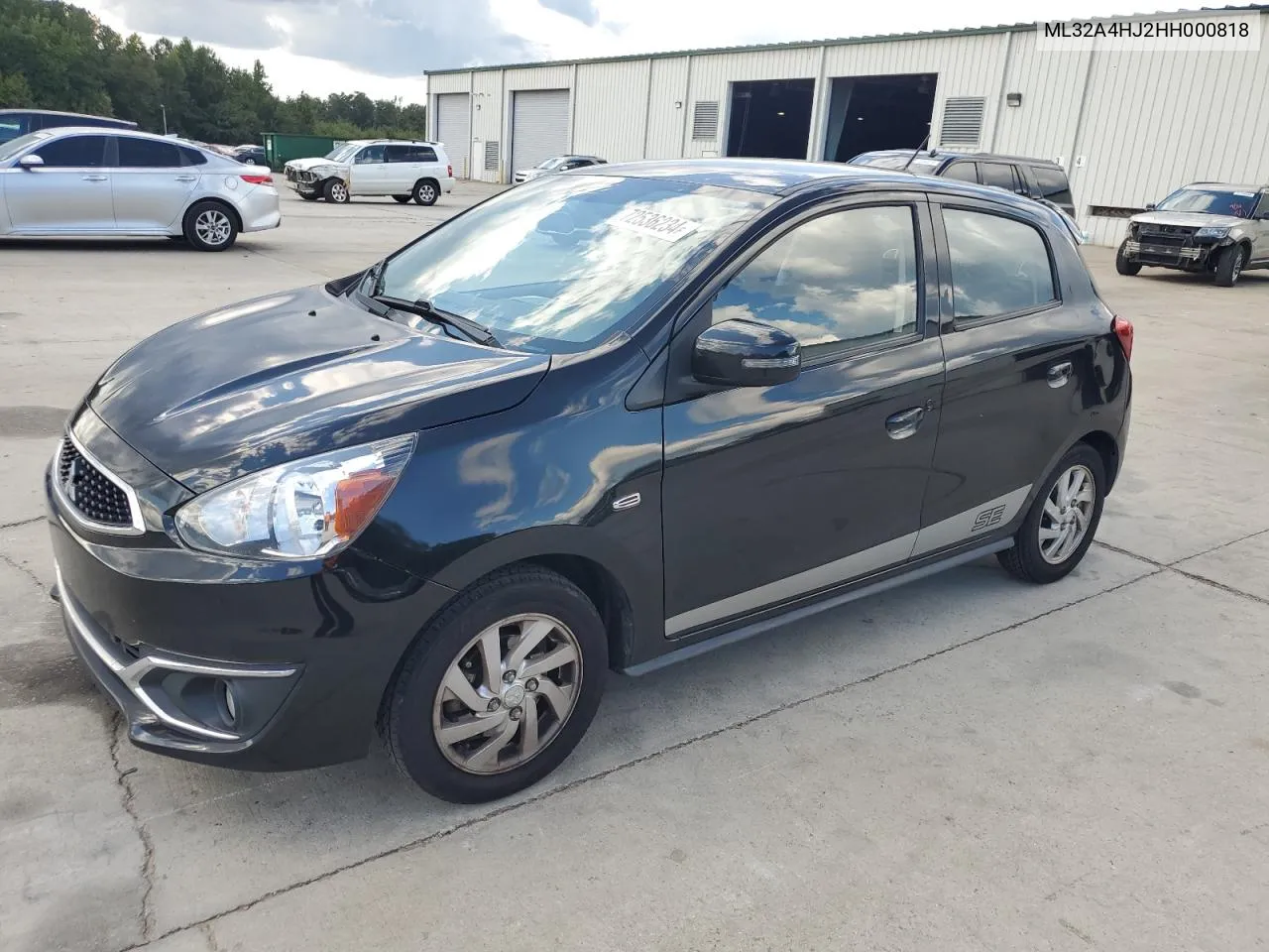 2017 Mitsubishi Mirage Se VIN: ML32A4HJ2HH000818 Lot: 72536234