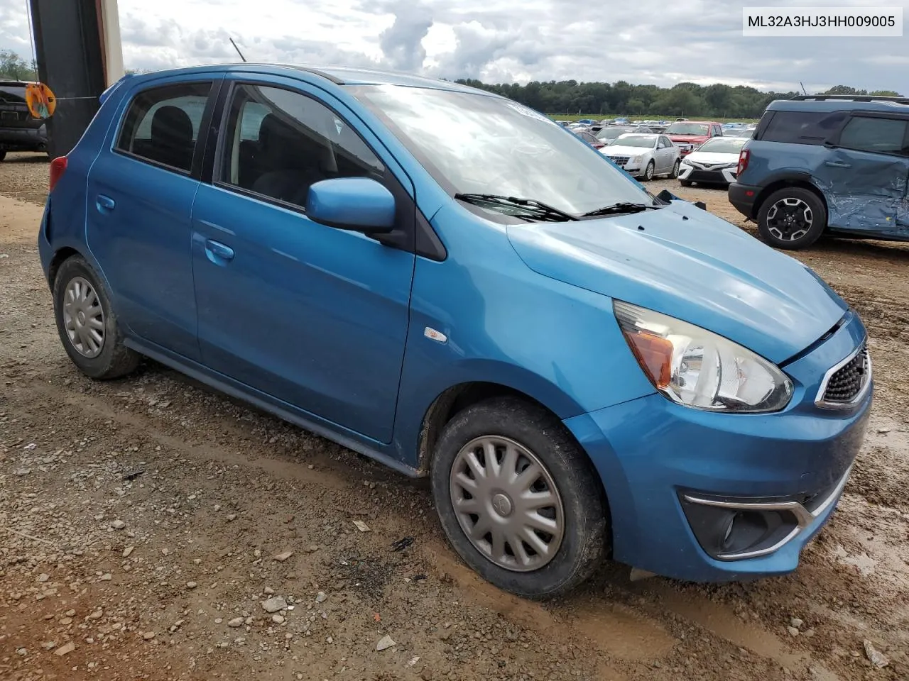 2017 Mitsubishi Mirage Es VIN: ML32A3HJ3HH009005 Lot: 73849074