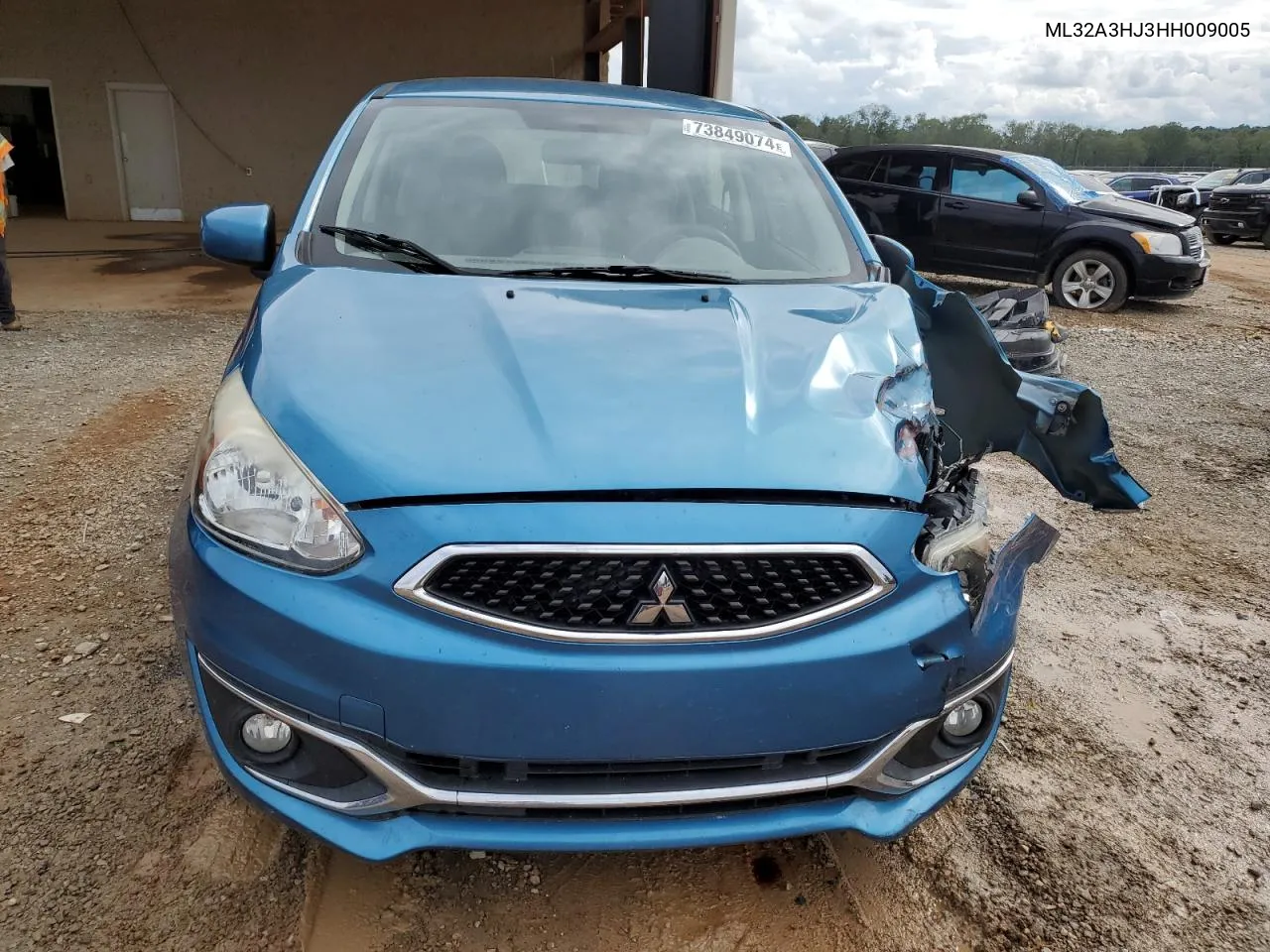 2017 Mitsubishi Mirage Es VIN: ML32A3HJ3HH009005 Lot: 73849074