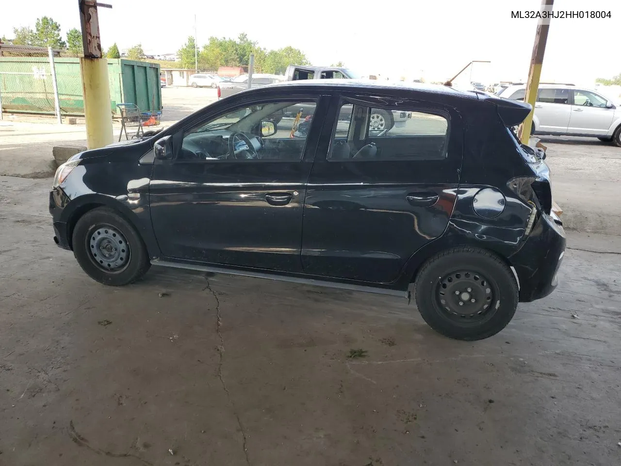 2017 Mitsubishi Mirage Es VIN: ML32A3HJ2HH018004 Lot: 73982034