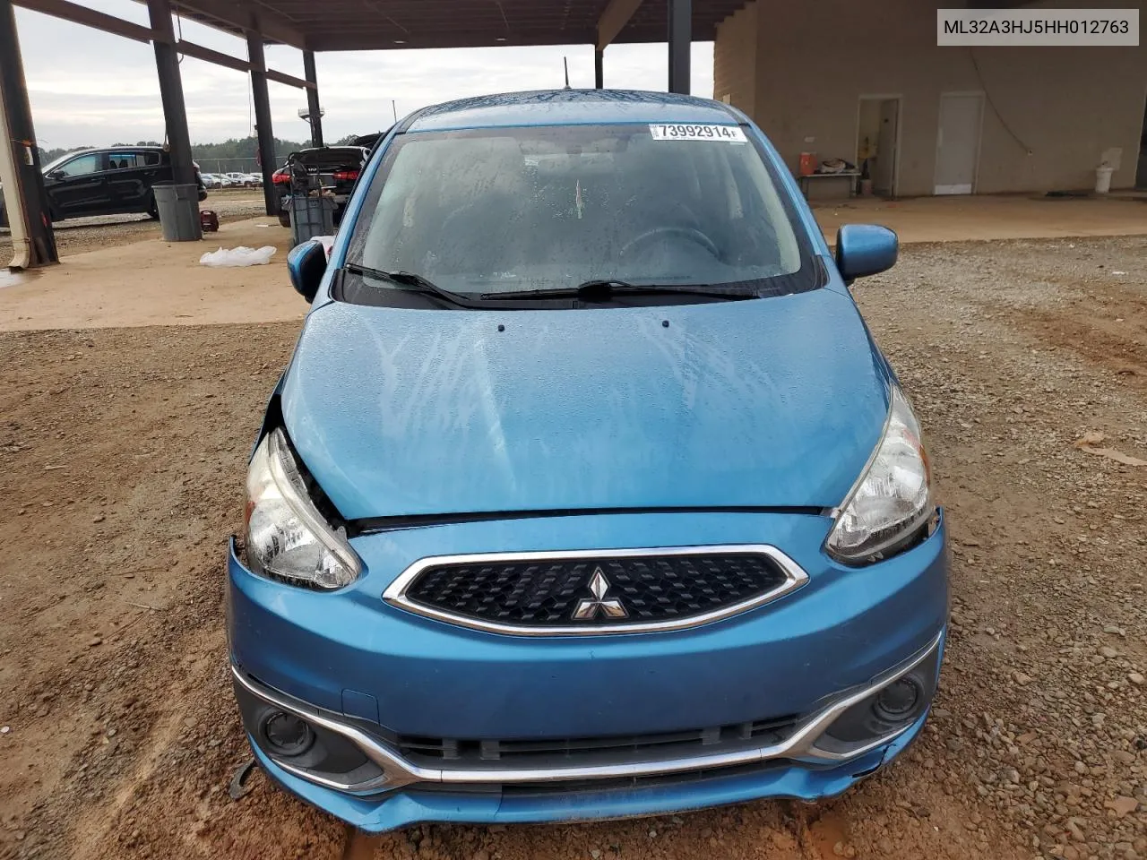 2017 Mitsubishi Mirage Es VIN: ML32A3HJ5HH012763 Lot: 73992914