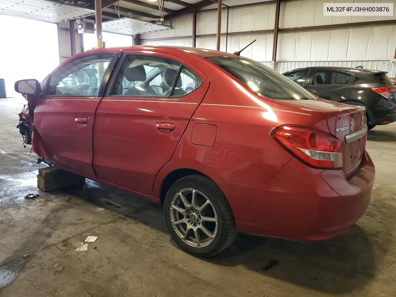 2017 Mitsubishi Mirage G4 Se VIN: ML32F4FJ3HH003876 Lot: 74467494